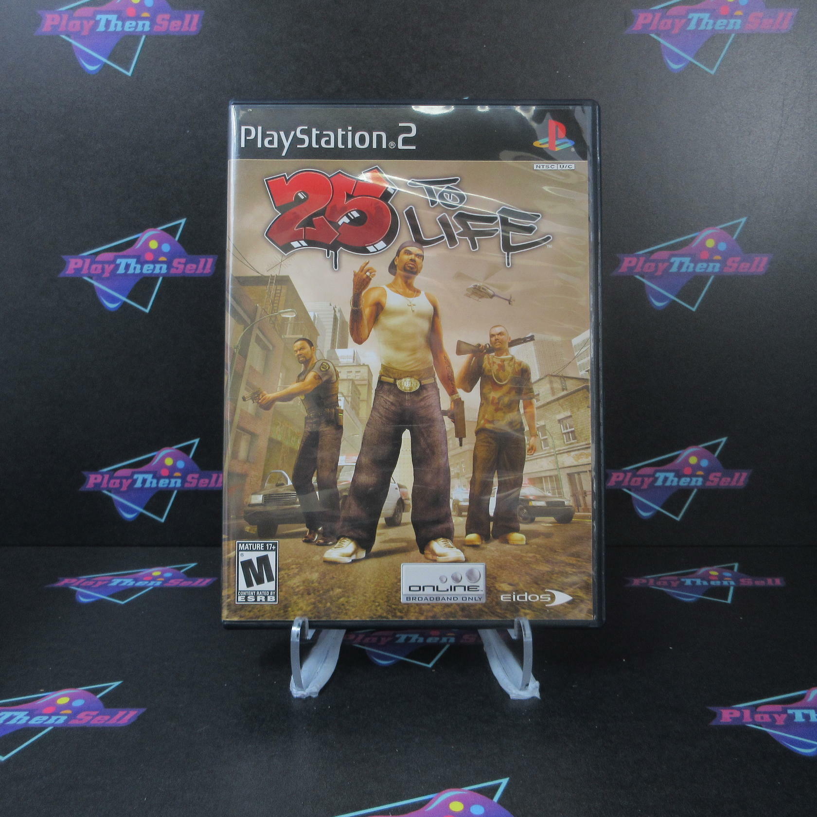 25 To Life PS2 PlayStation 2 Complete - Refurbished