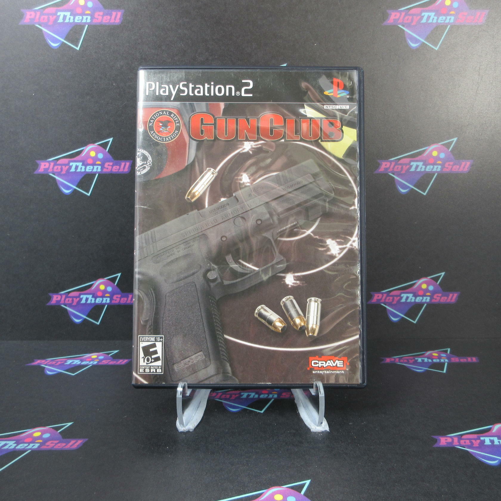 NRA Gun Club PS2 PlayStation 2 Complete - Excellent
