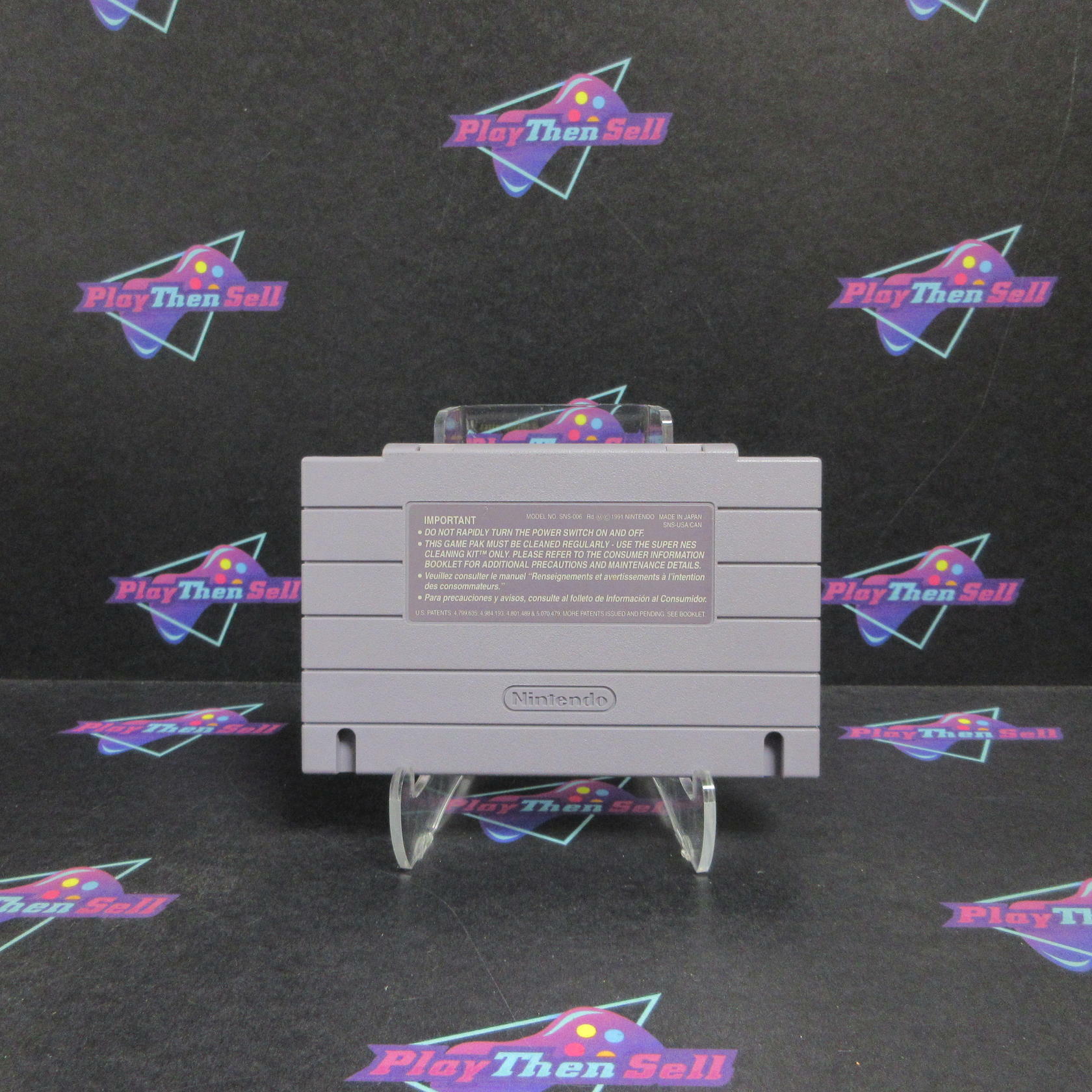 Out of This World Super Nintendo SNES + Manual - Refurbished