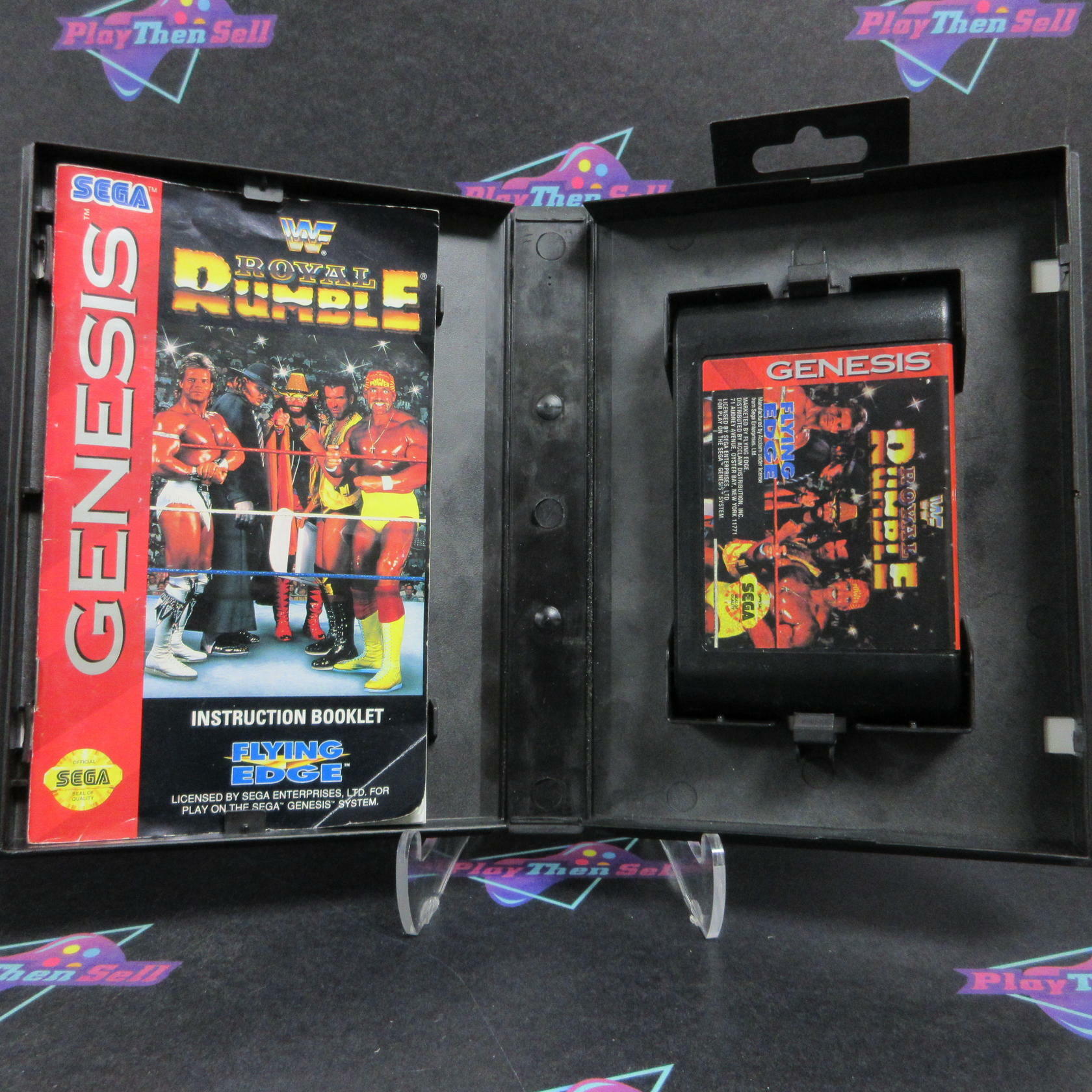 WWF Royal Rumble Sega Genesis Complete - Very Good