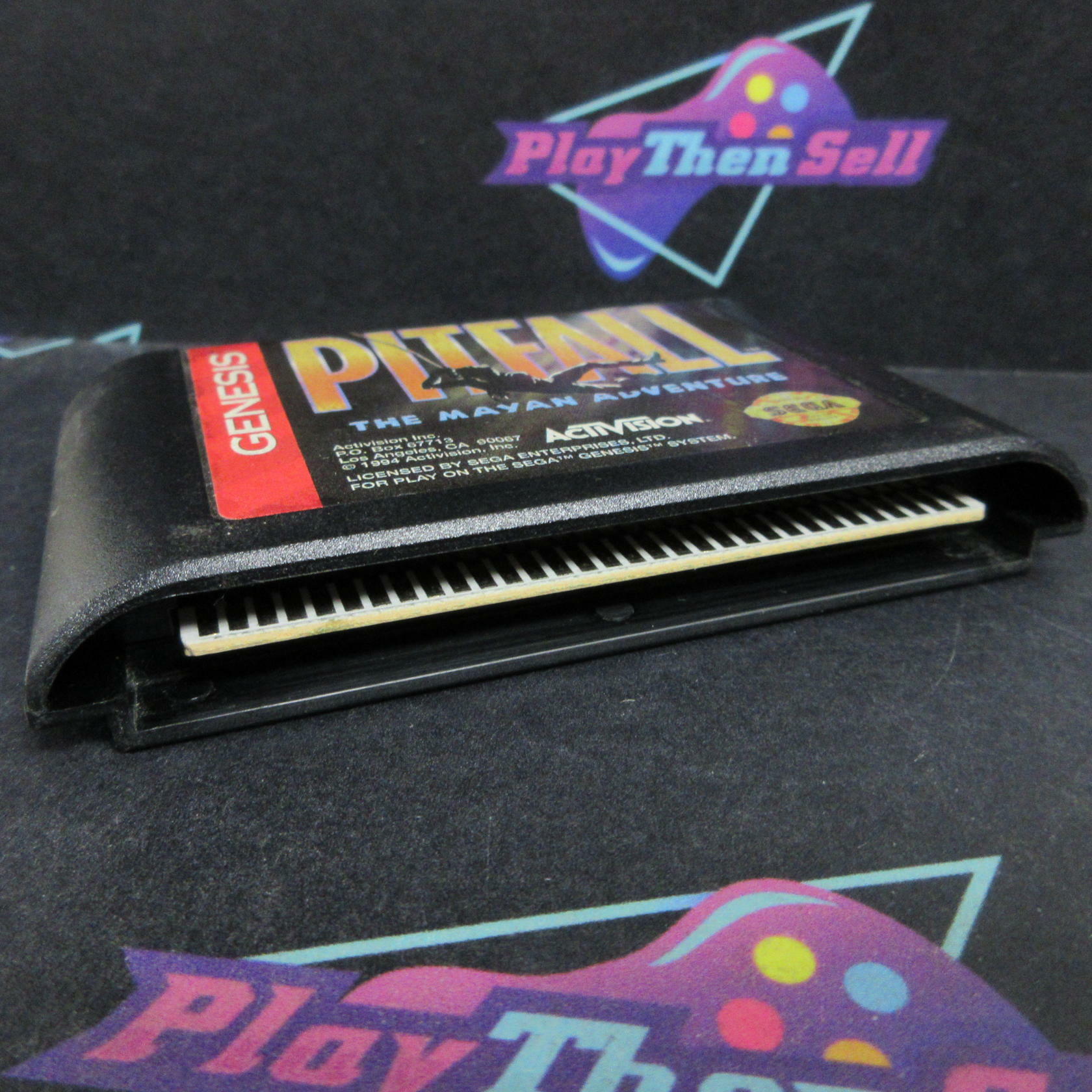 Pitfall The Mayan Adventure Sega Genesis Boxed Complete - Very Good