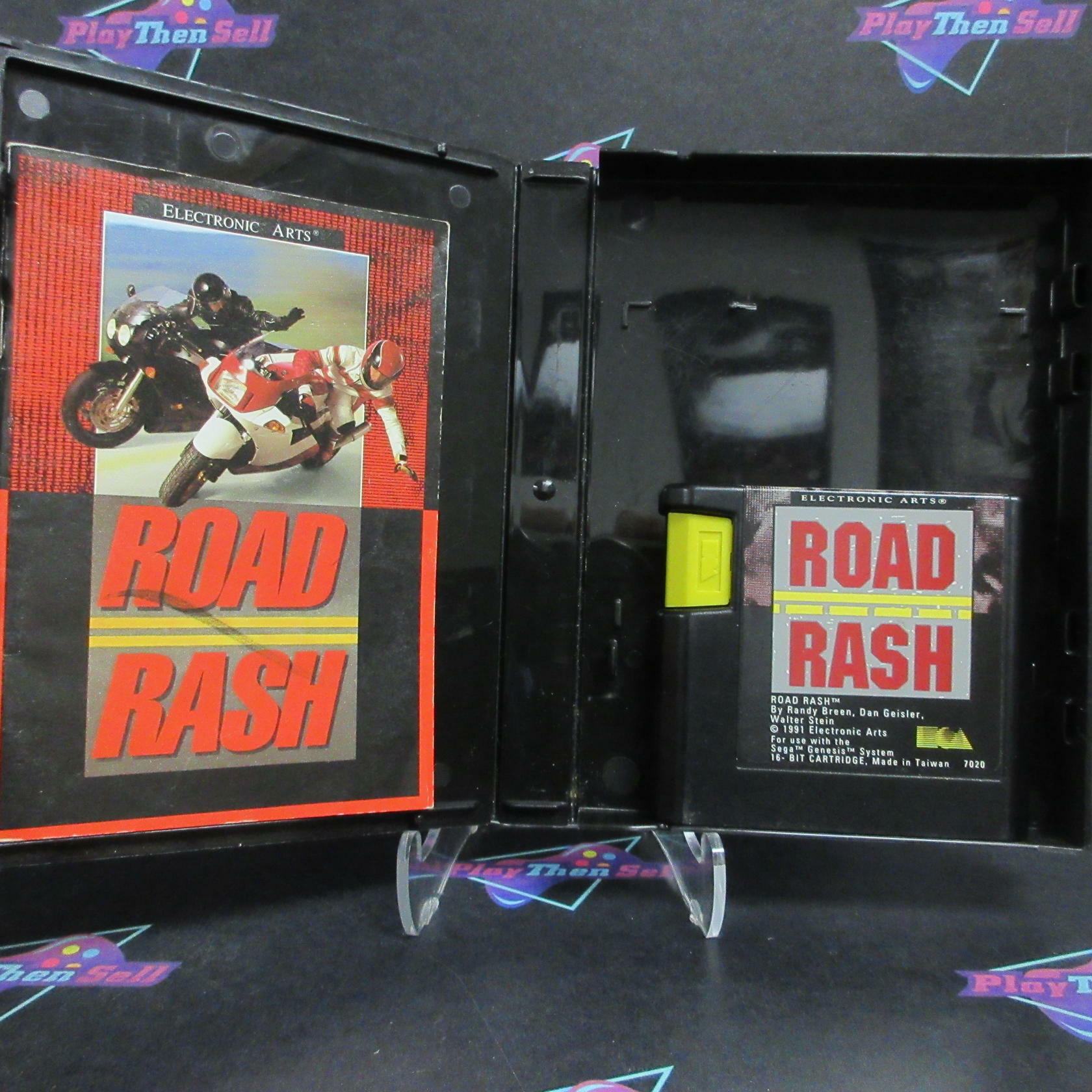 Road Rash Sega Genesis Complete - Very Good