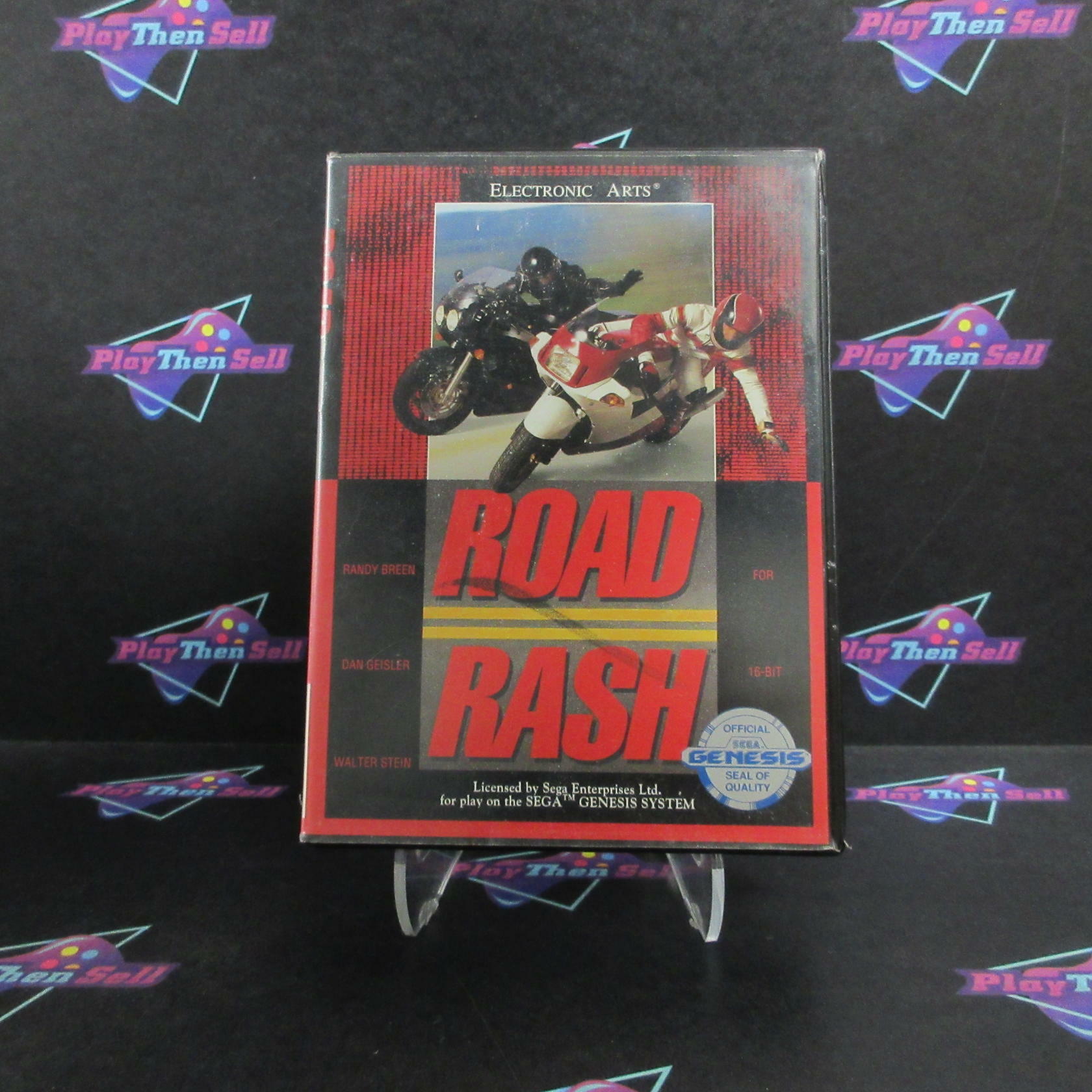 Road Rash Sega Genesis Complete - Very Good