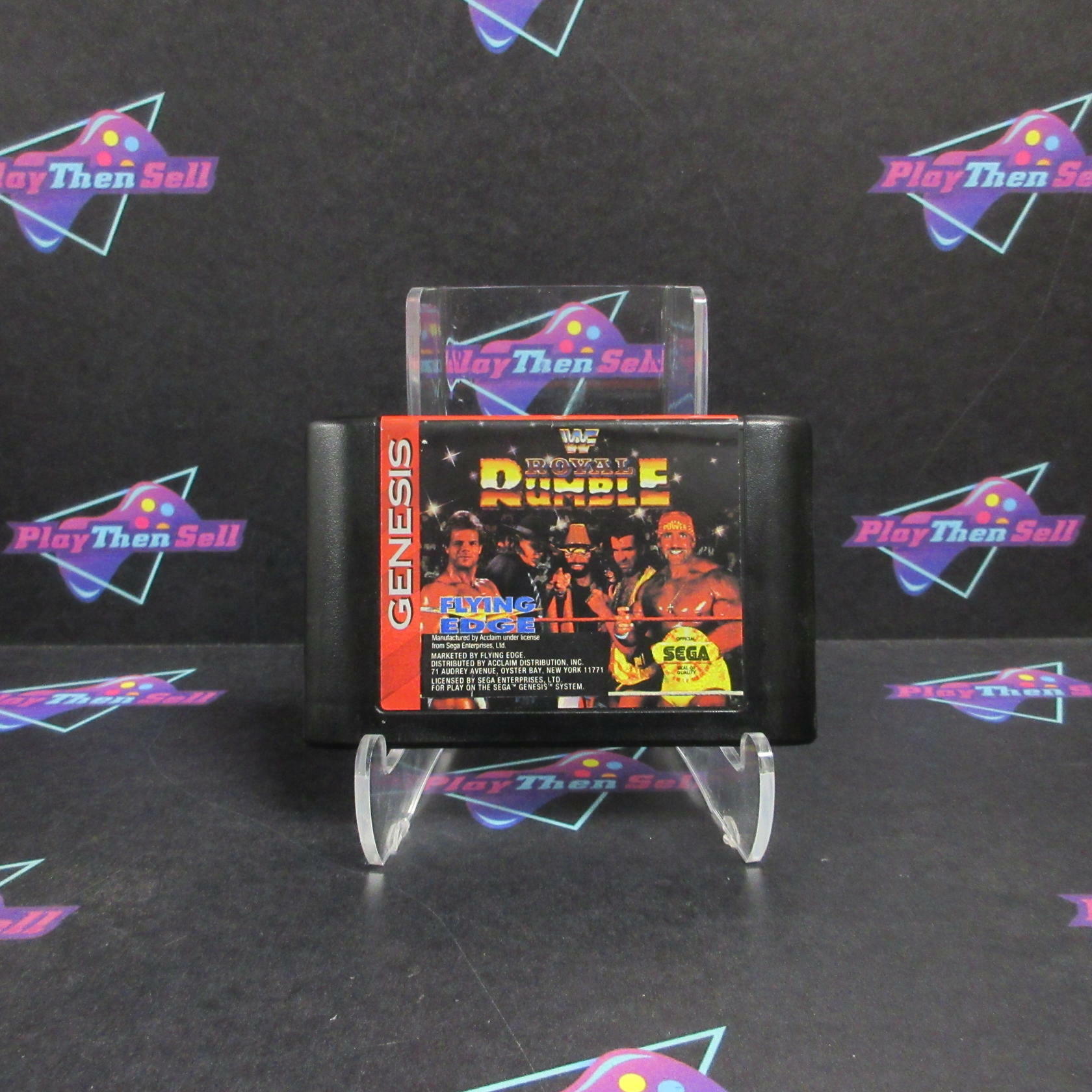 WWF Royal Rumble Sega Genesis Complete - Very Good