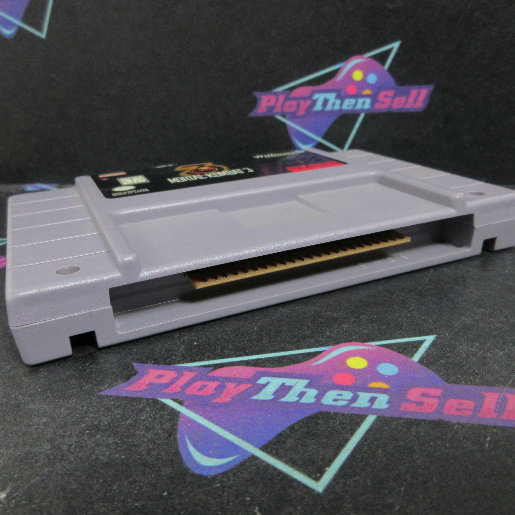 Mortal Kombat 3 Super Nintendo SNES Cartridge + Manual / Tested - Very Good