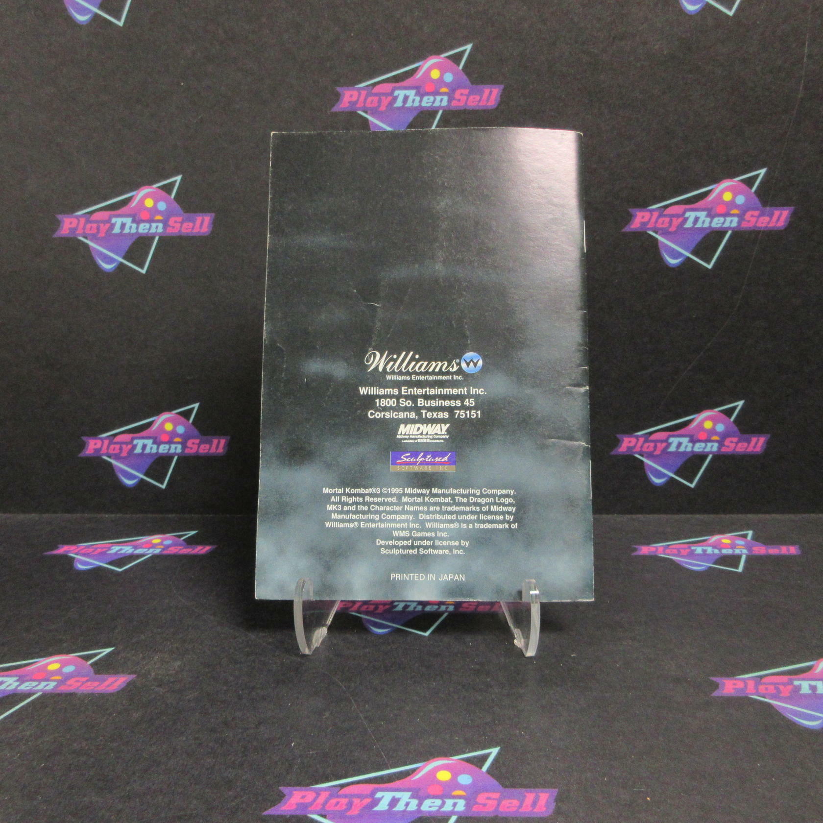 Mortal Kombat 3 Super Nintendo SNES Cartridge + Manual / Tested - Very Good