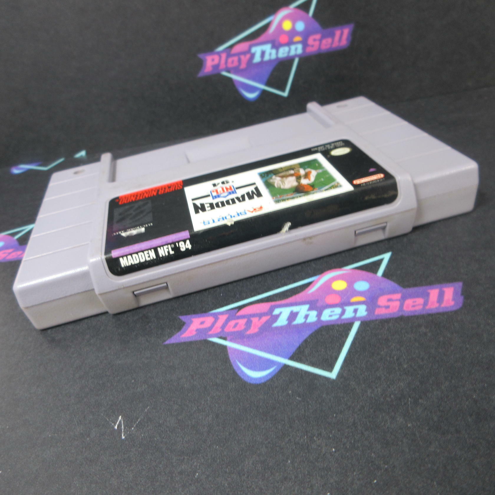 Madden NFL '94 Super Nintendo SNES Cartridge / Tested - Very Good