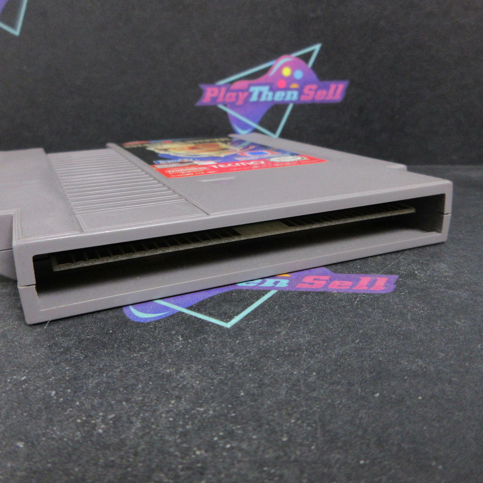 Tecmo Super Bowl Nintendo NES Cart + Manual / Tested - Very Good