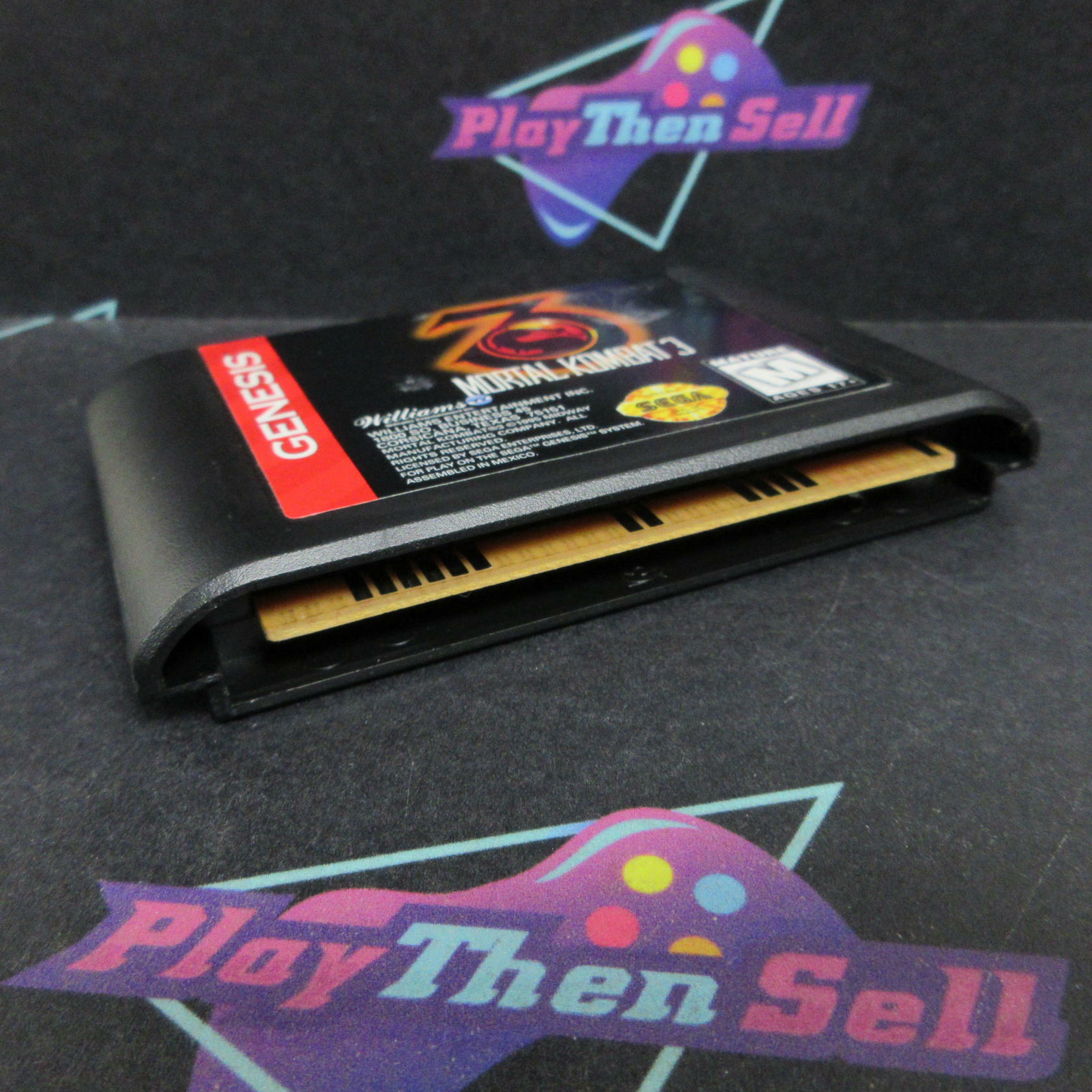 Mortal Kombat 3 Sega Genesis Complete - Very Good