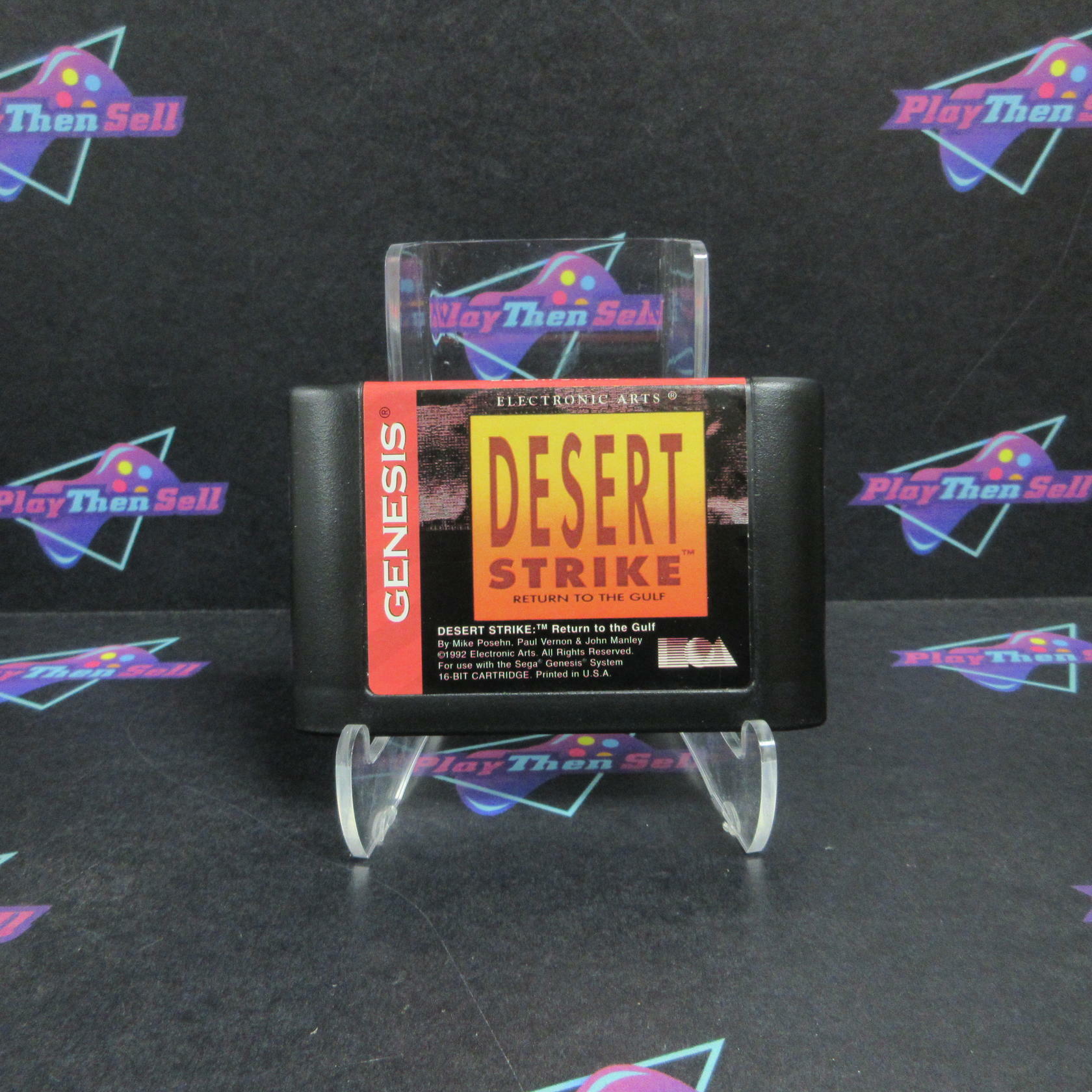 Desert Strike Sega Genesis Boxed Complete - Very Good