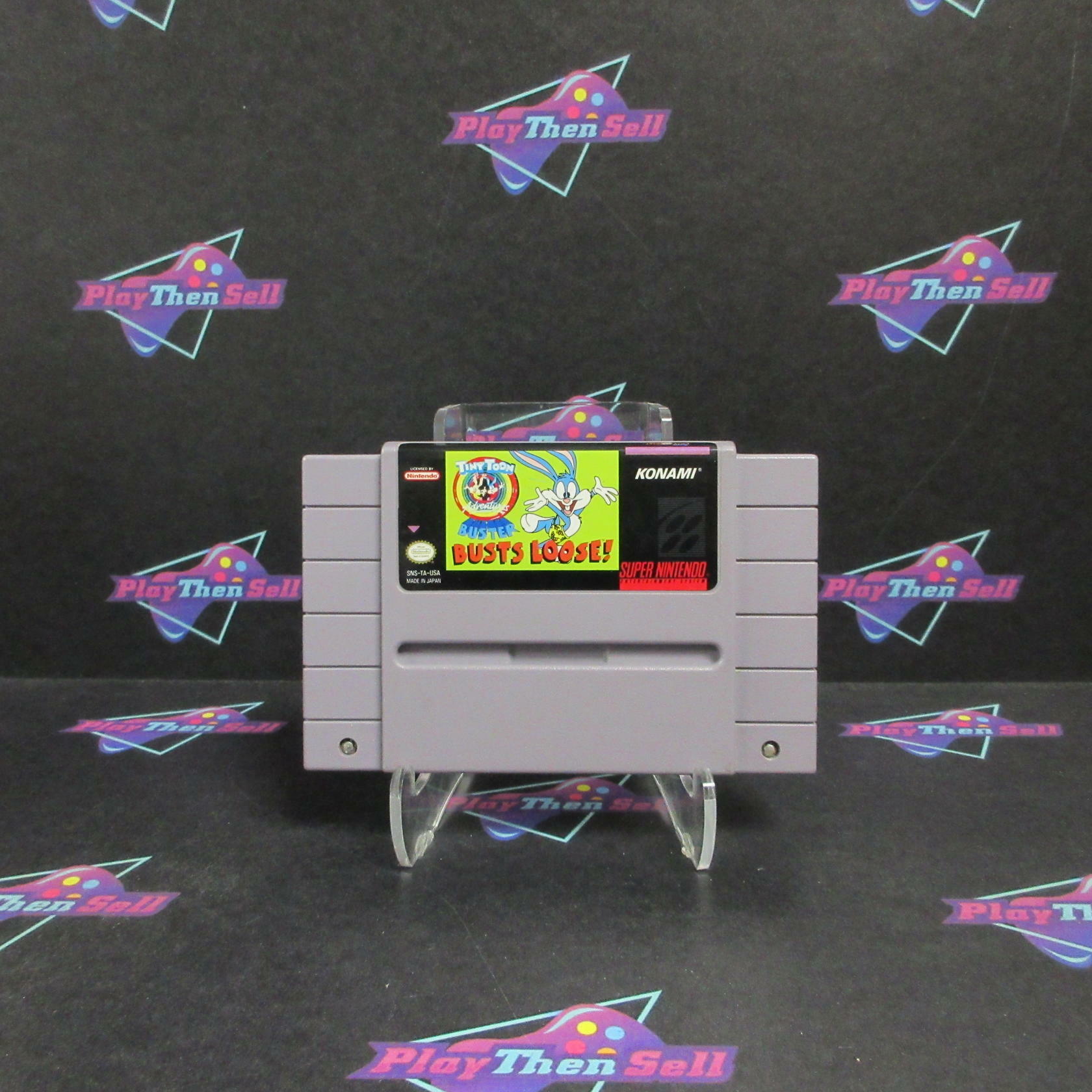 Tiny Toon Adventures Buster Busts Loose Super Nintendo SNES - Refurbished