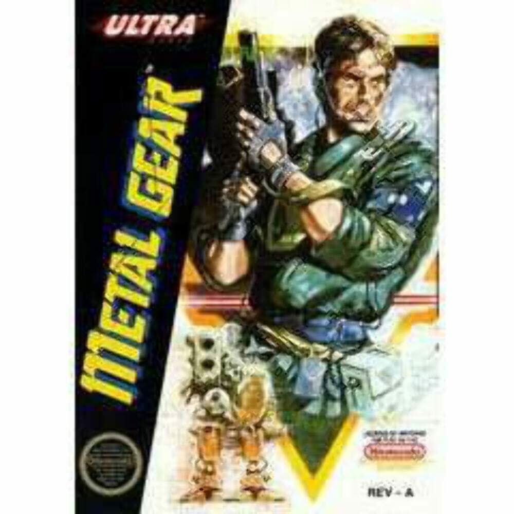 Metal Gear Nintendo NES Cartridge / Tested - Very Good