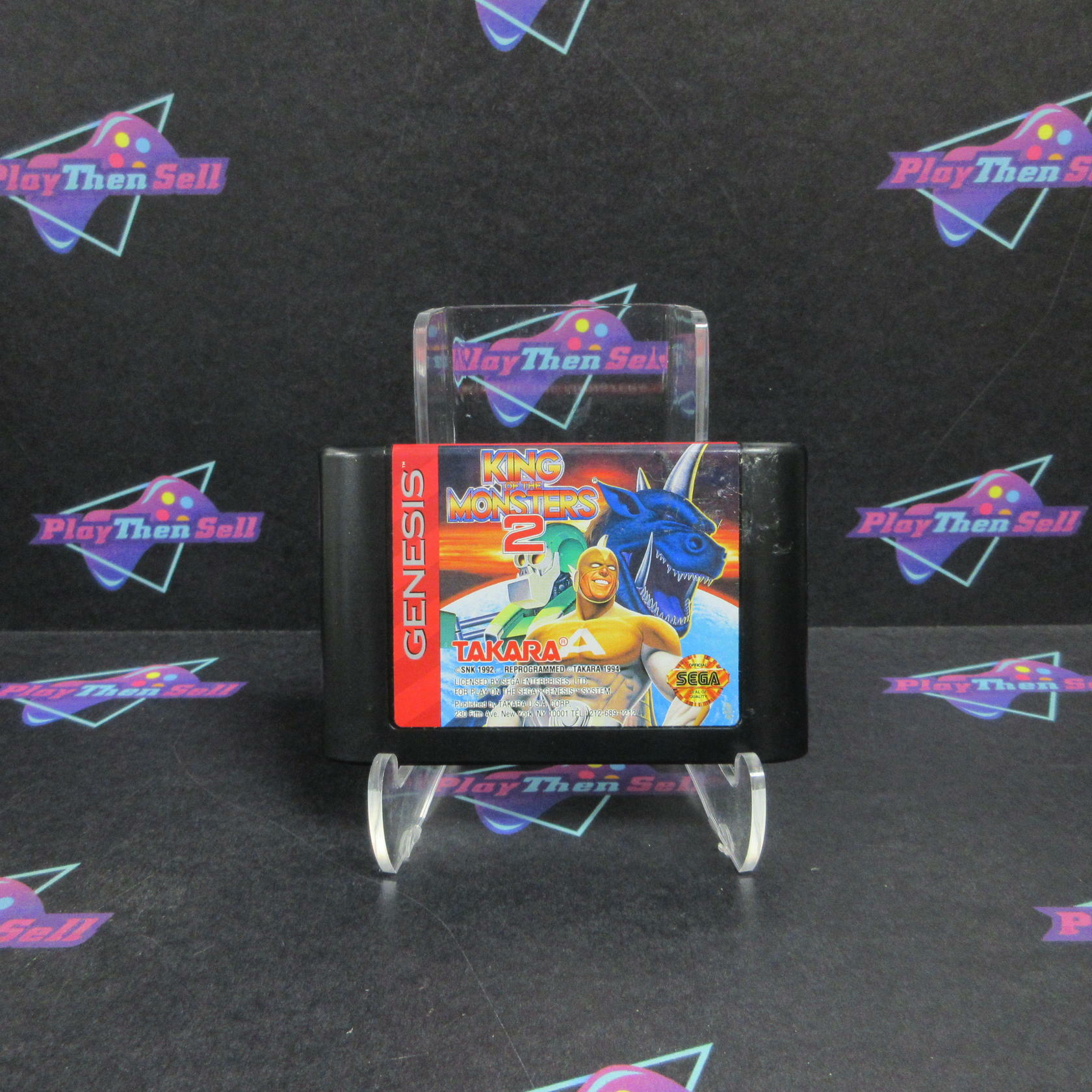 King of the Monsters 2 Sega Genesis Complete - Very Good