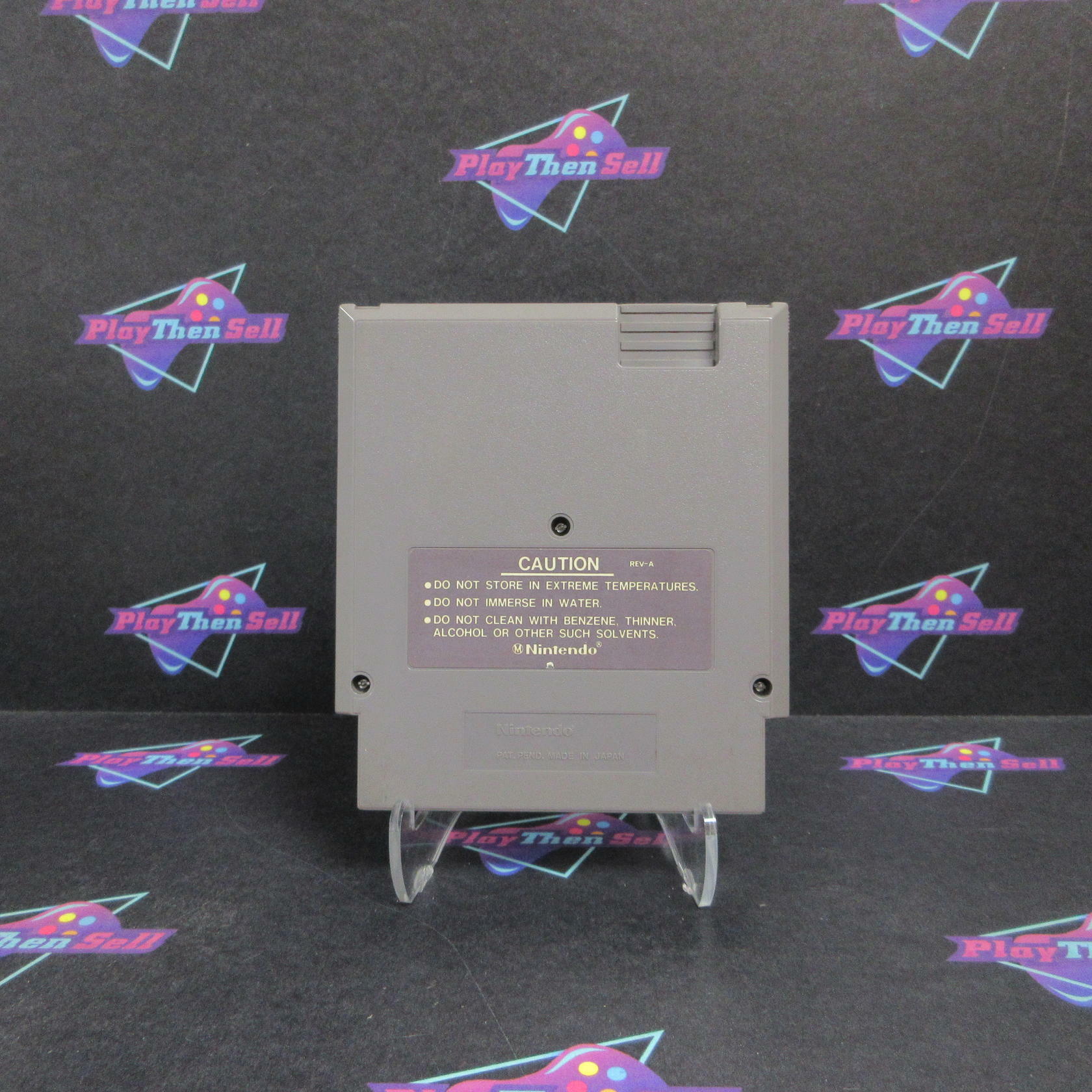 Top Gun Nintendo NES Cartridge + Manual / Tested - Very Good