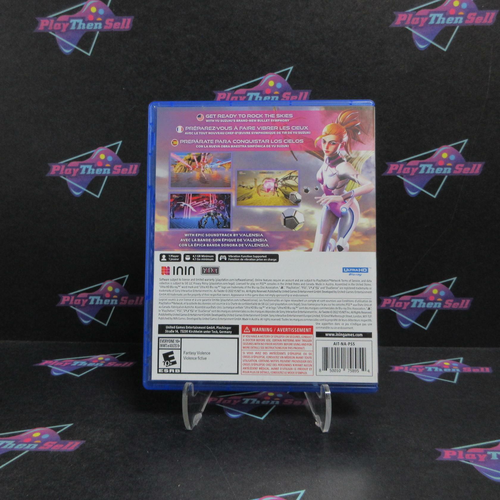 Air Twister PS5 PlayStation 5 Complete - Very Good