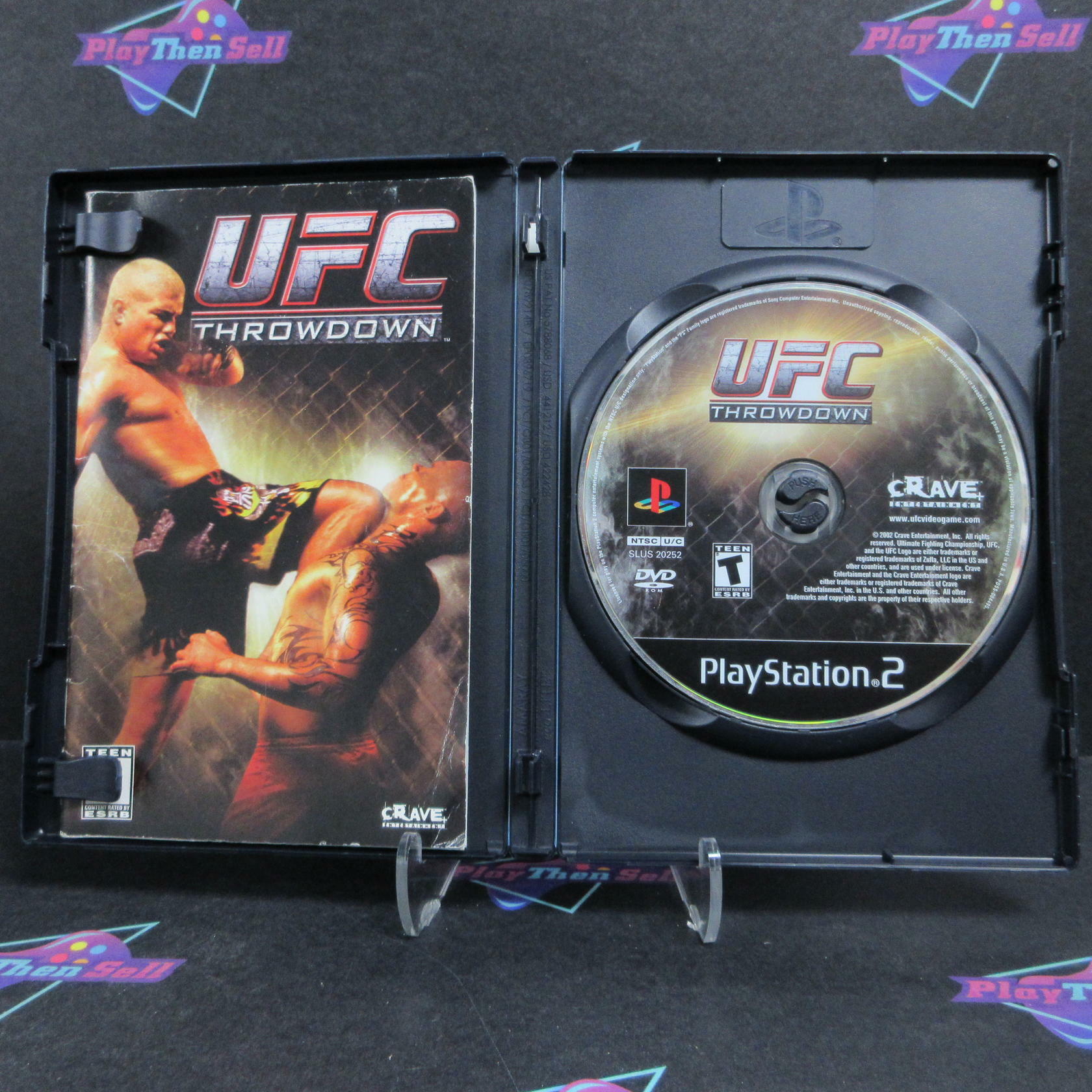 UFC Throwdown PS2 PlayStation 2 Complete - Very Good