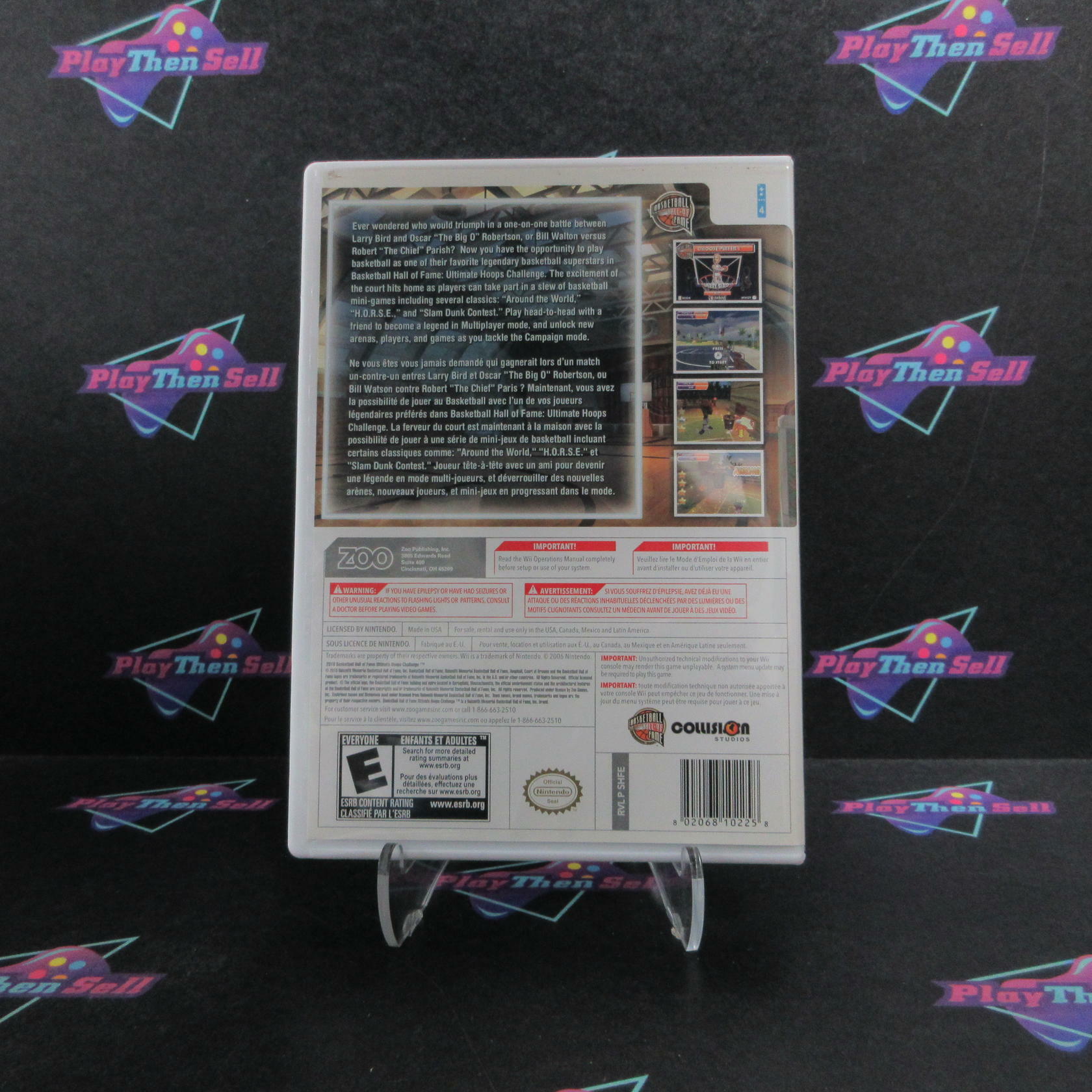 Ultimate Hoops Challenge Nintendo Wii Complete - Very Good