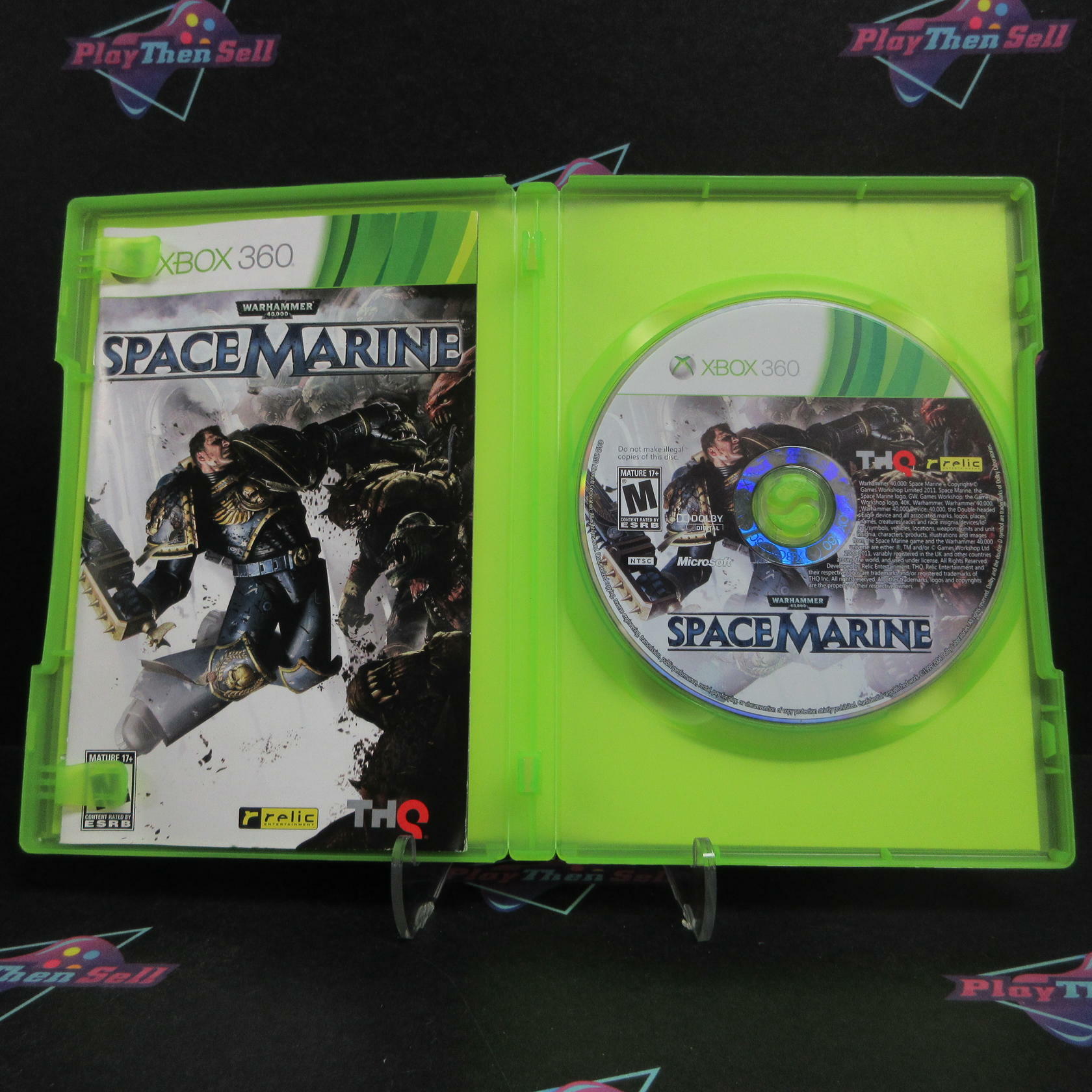 Warhammer 40,000 Space Marine Xbox 360 Complete - Very Good