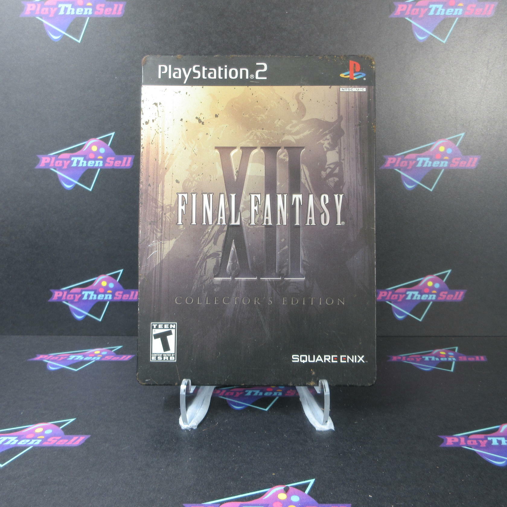 Final Fantasy XII Collector's Ed PS2 PlayStation 2 + Reg Card CIB - Very Good