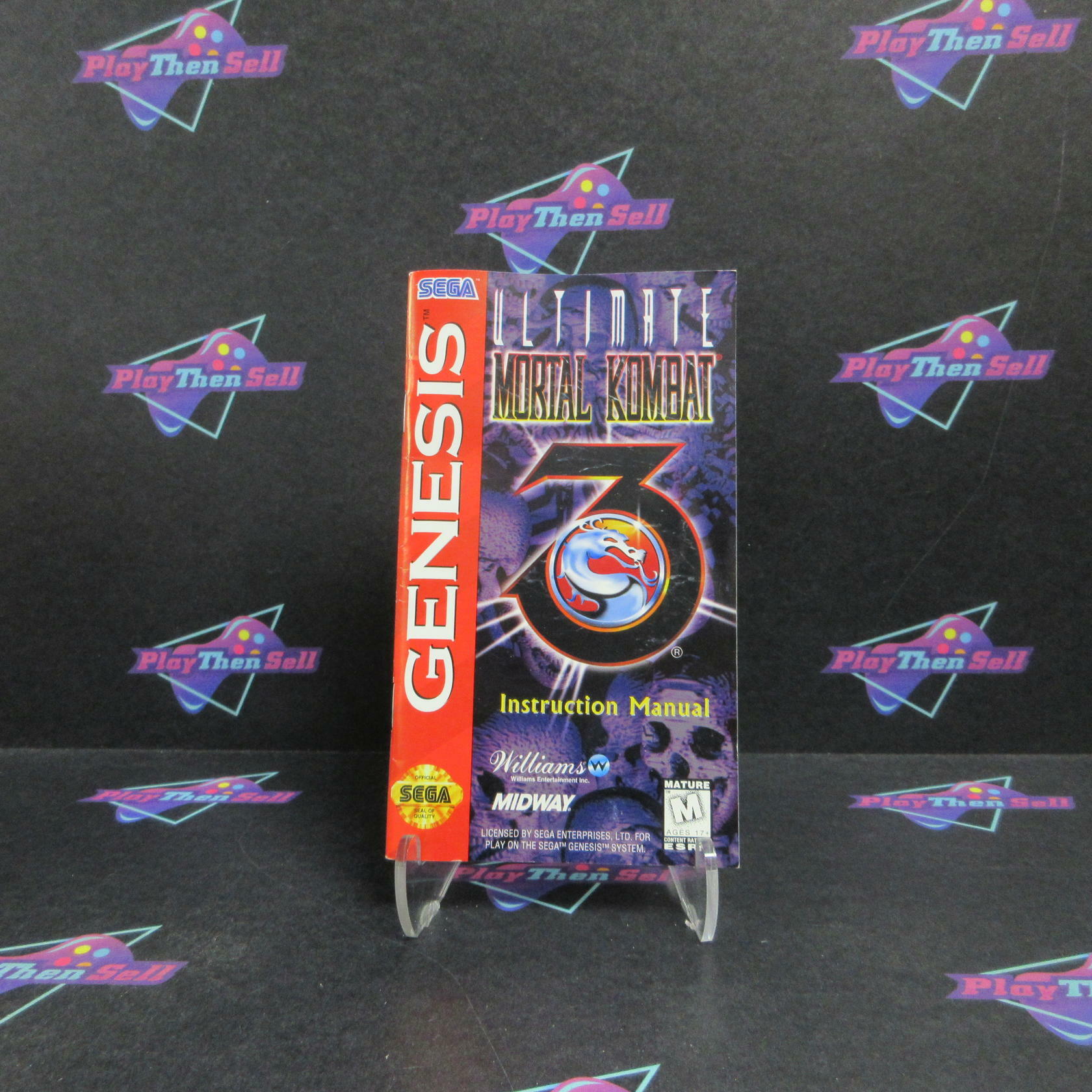 Ultimate Mortal Kombat 3 Sega Genesis Boxed Complete - Refurbished