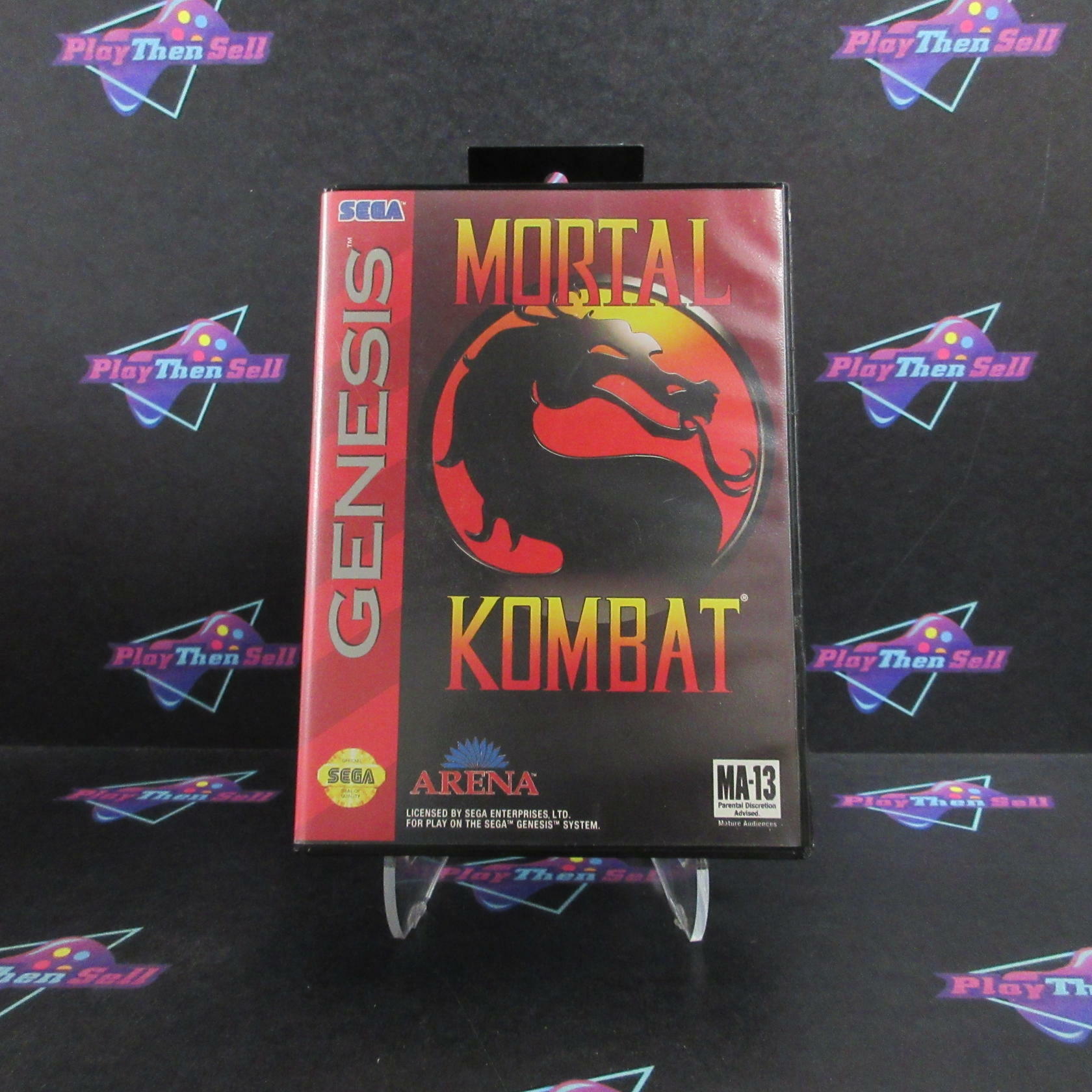 Mortal Kombat Sega Genesis Complete - Refurbished