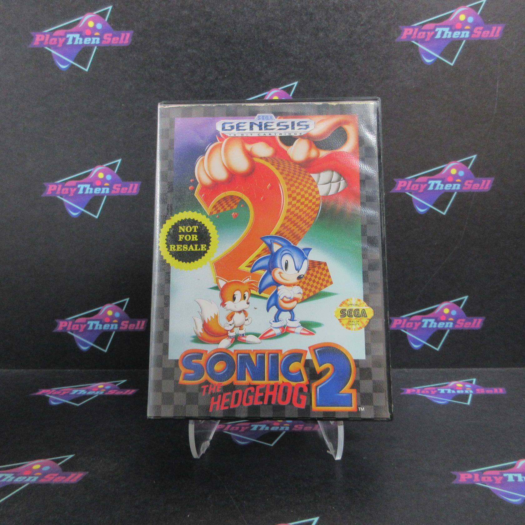 Sonic The Hedgehog 2 Sega Genesis NFRS - Very Good