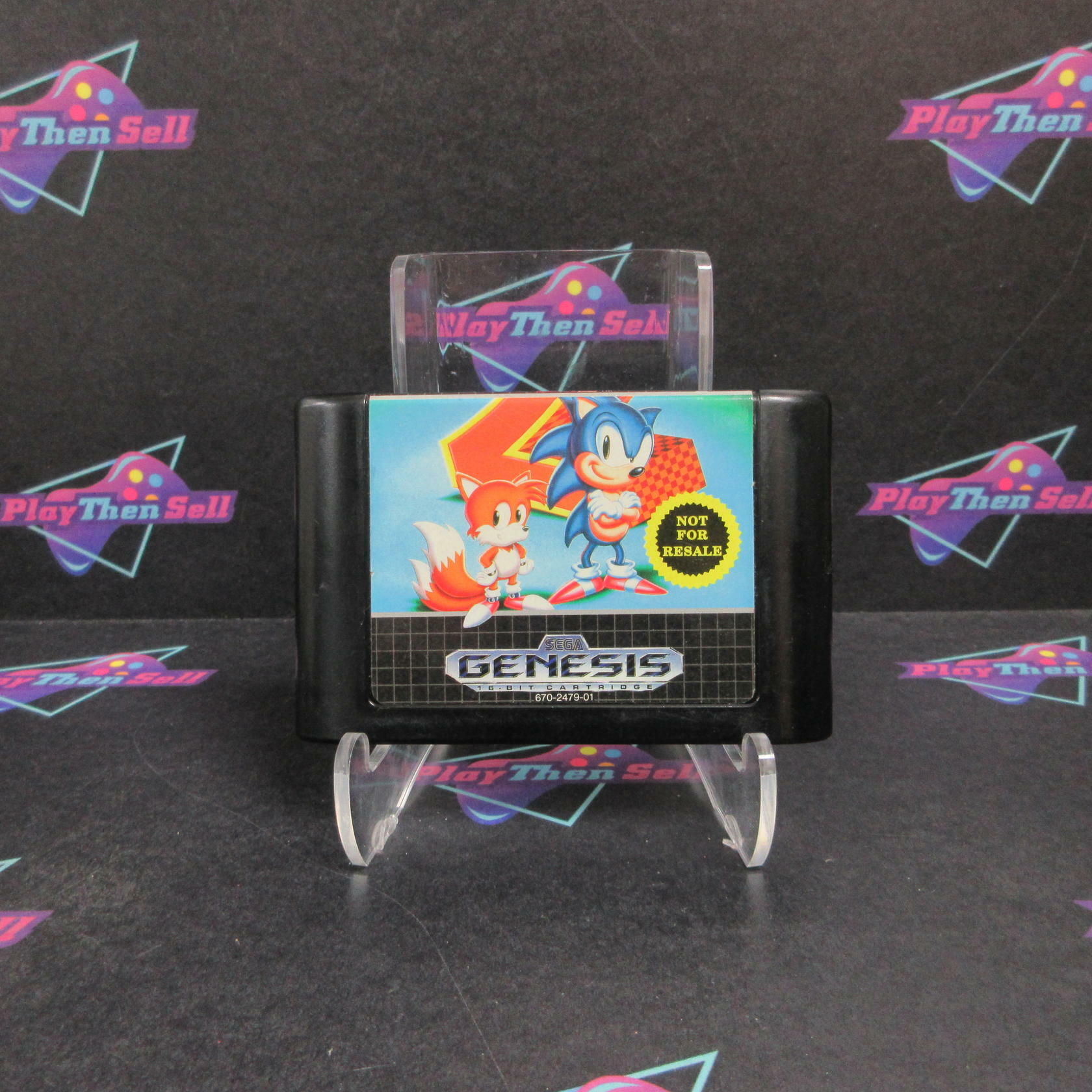 Sonic The Hedgehog 2 Sega Genesis NFRS - Very Good