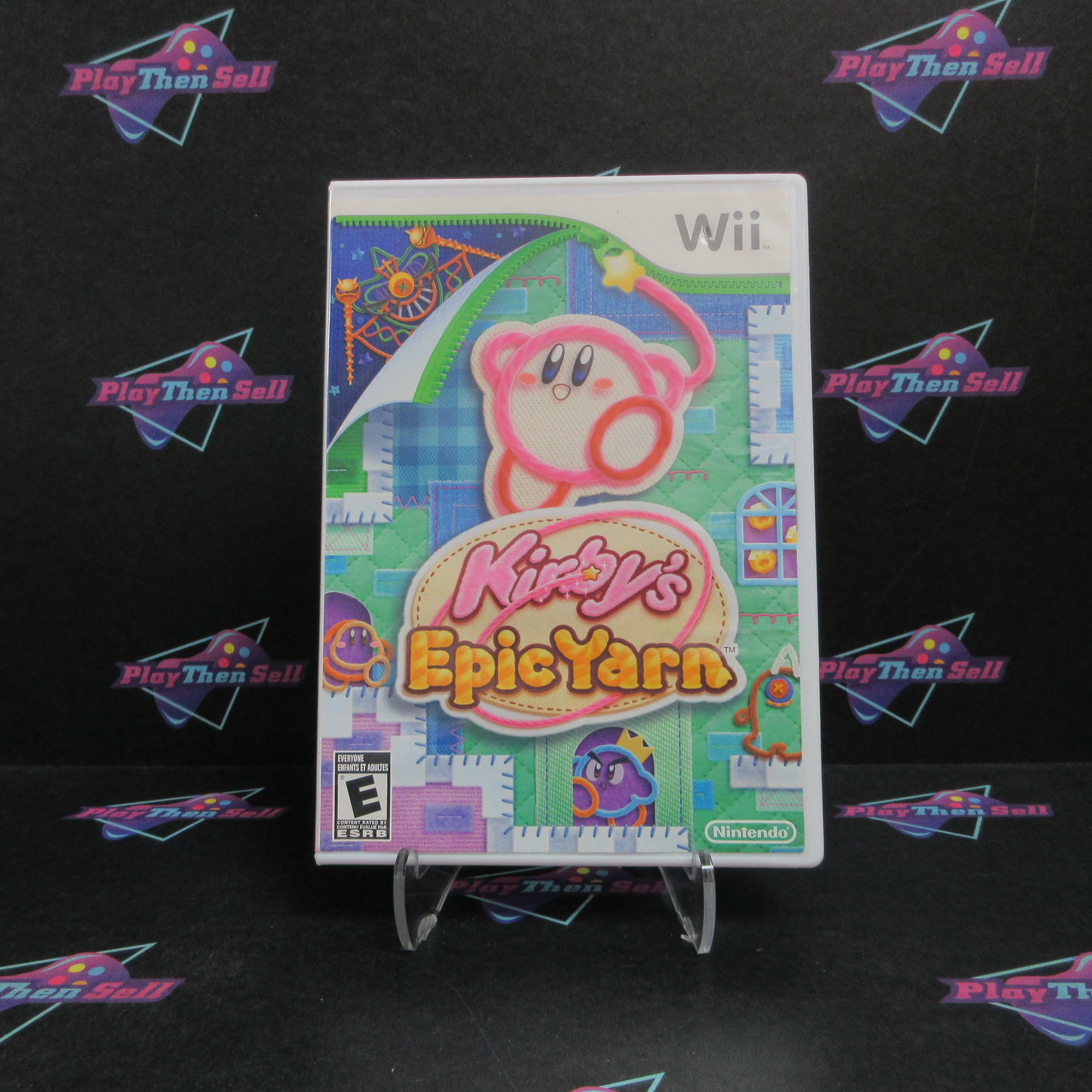 Kirby's Epic Yarn Nintendo Wii - Very Good
