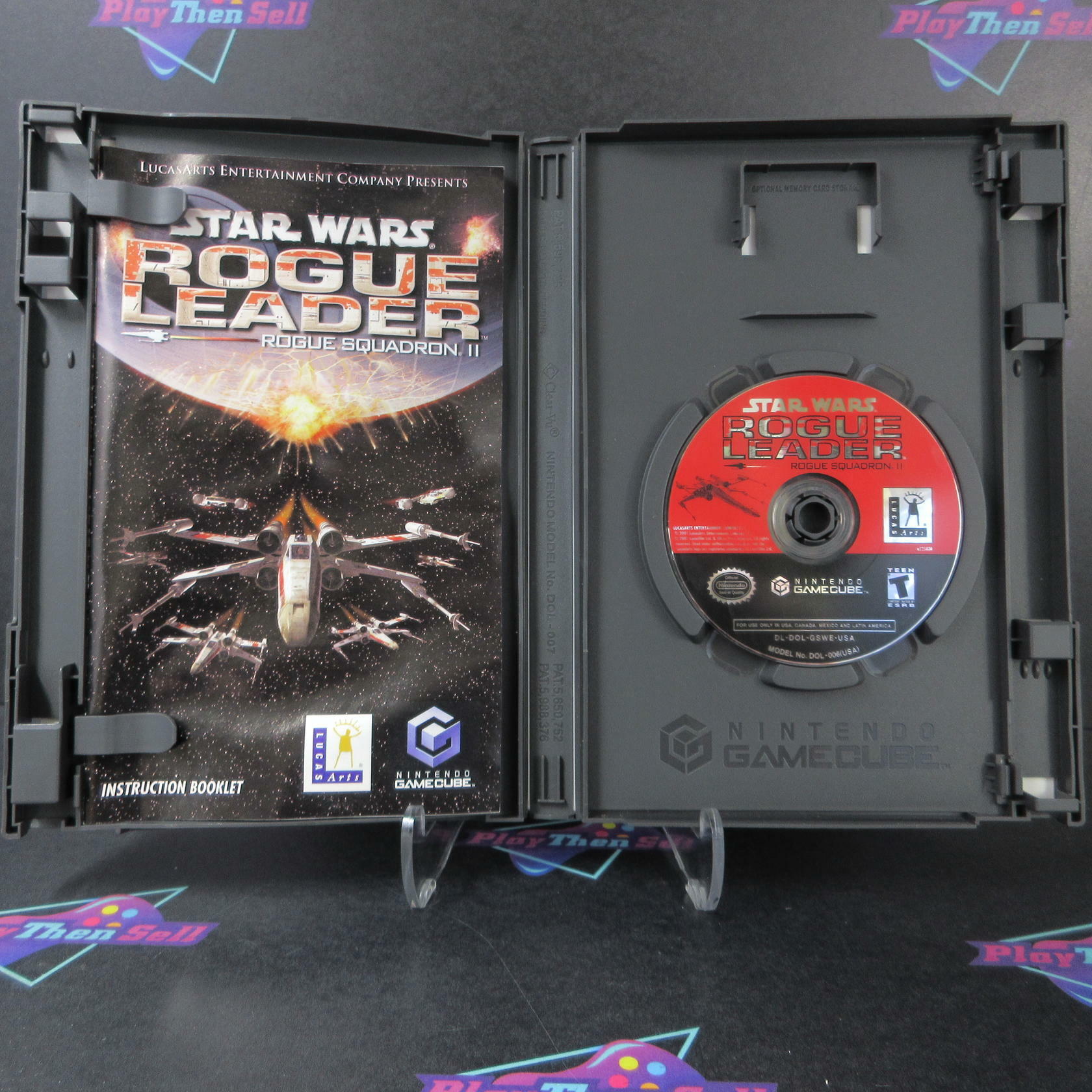 Star Wars Rogue Leader Rogue Squadron II Nintendo GameCube Complete - Very Good
