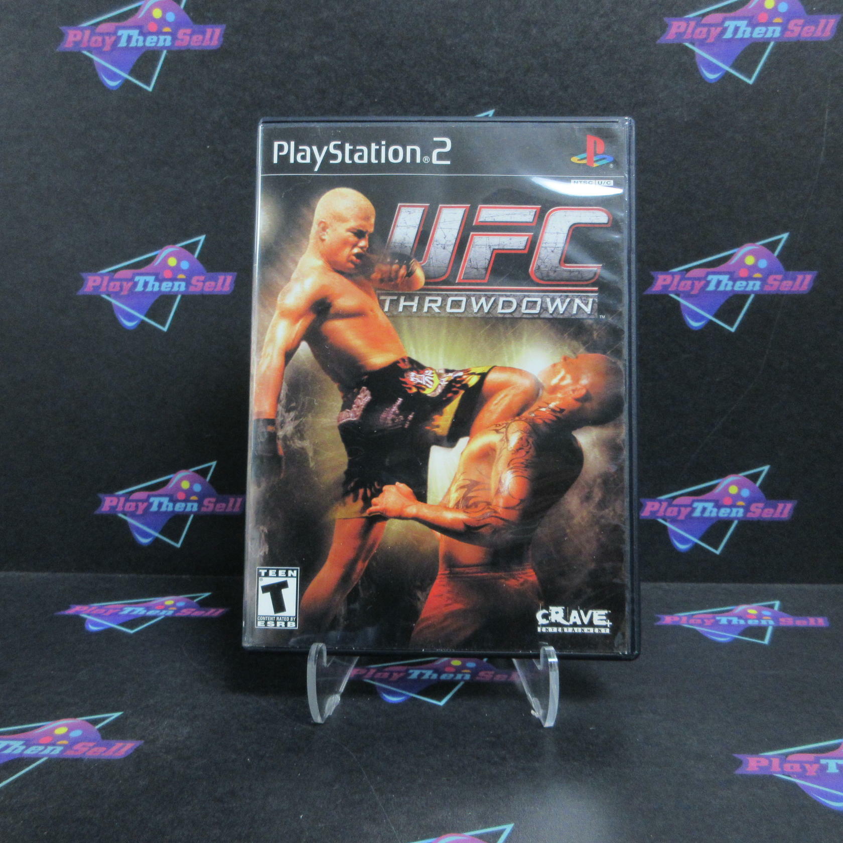 UFC Throwdown PS2 PlayStation 2 Complete - Very Good