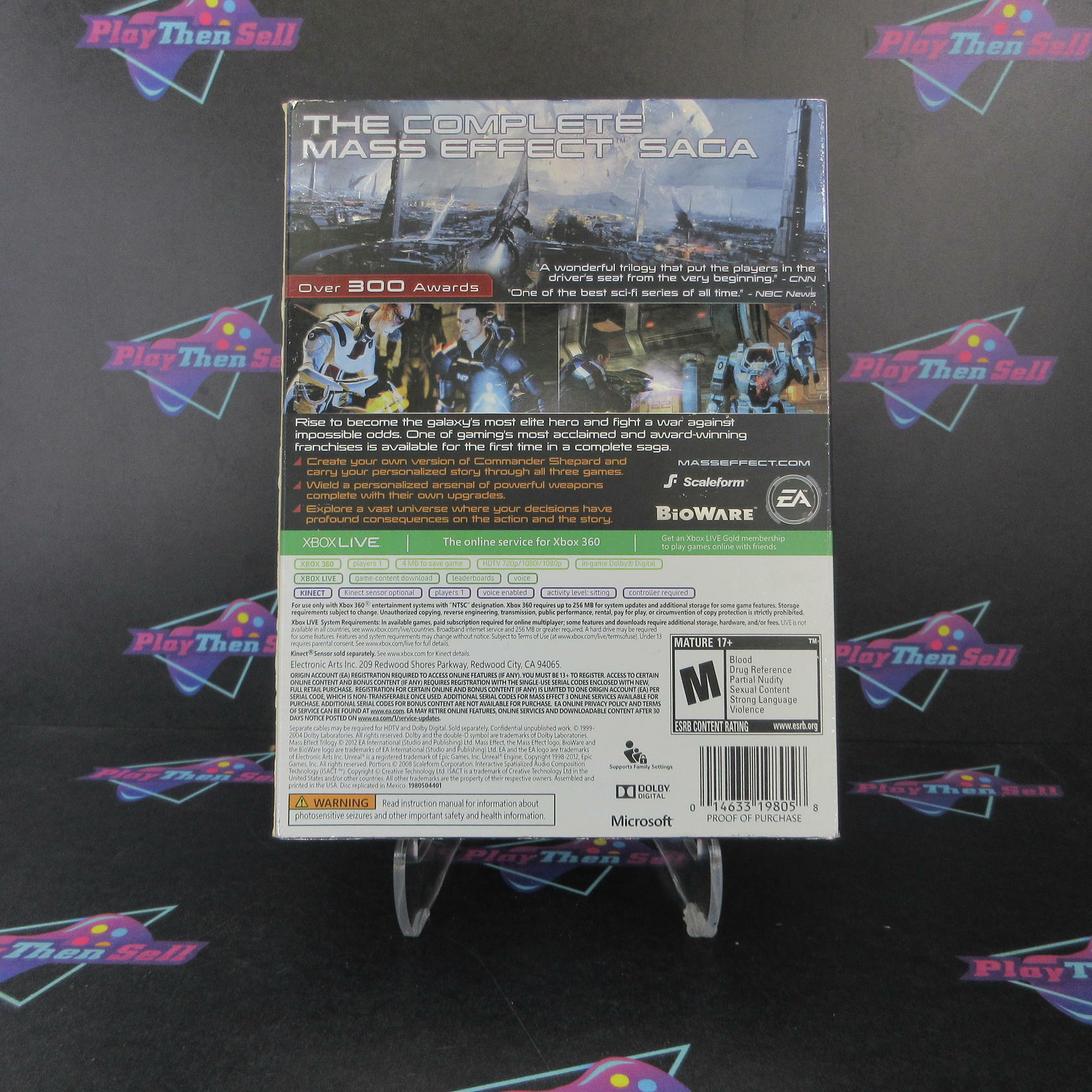 Mass Effect Trilogy Xbox 360 Complete - Excellent