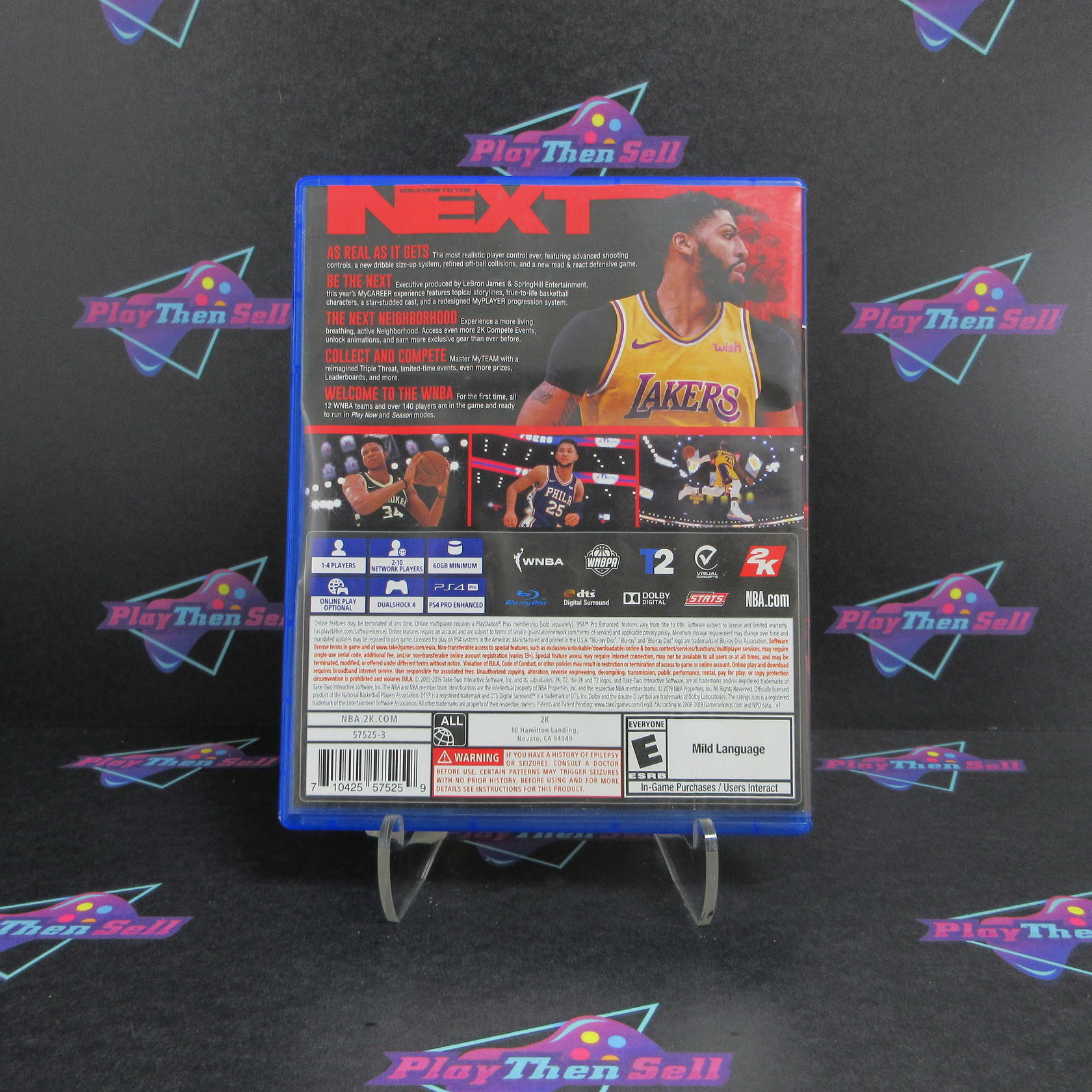 NBA 2K20 PS4 PlayStation 4 Complete - Very Good