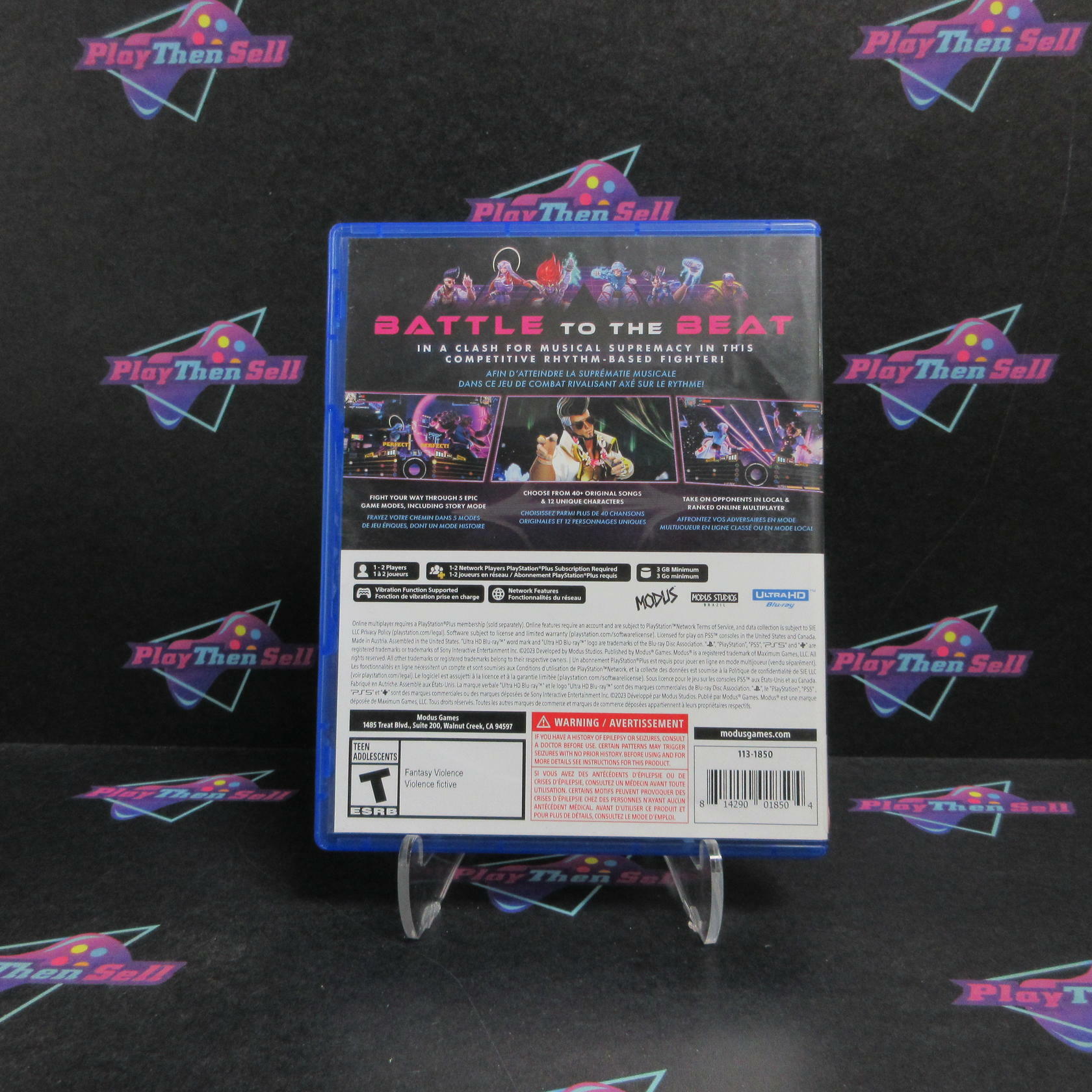 God of Rock PS5 PlayStation 5 Complete - Very Good