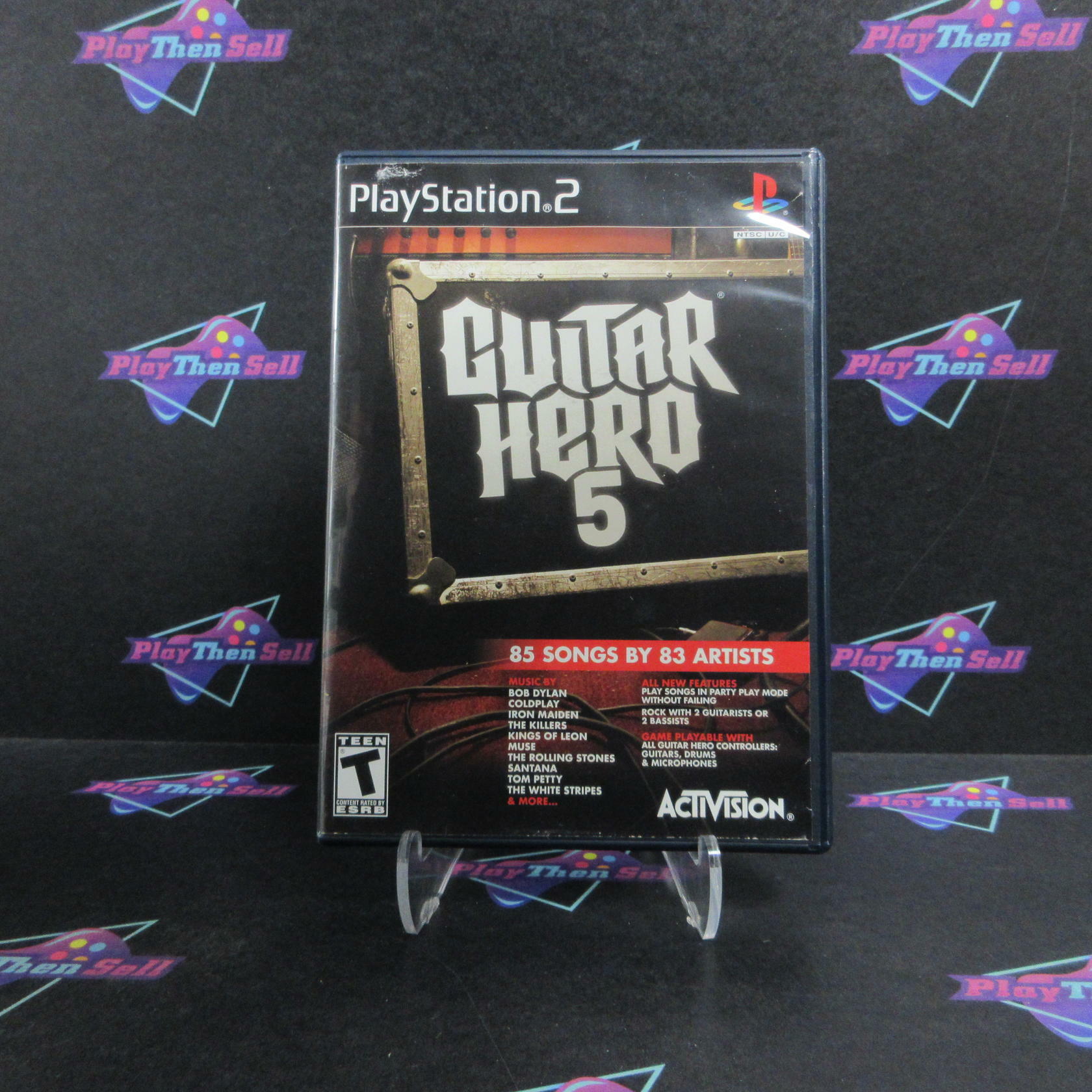 Guitar Hero 5 PS2 PlayStation 2 Complete - Very Good