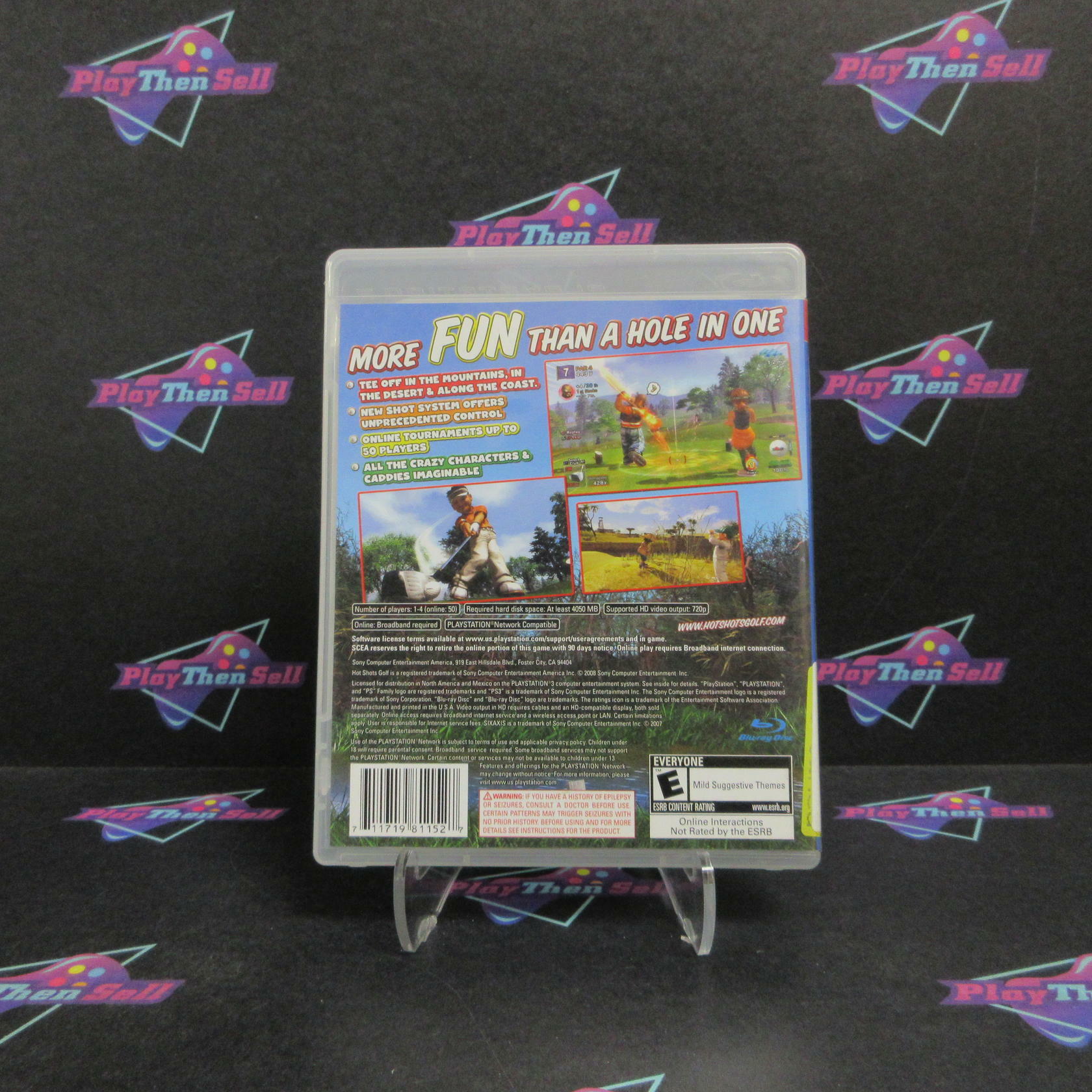 Hot Shots Golf Out of Bounds PS3 PlayStation 3 - Very Good