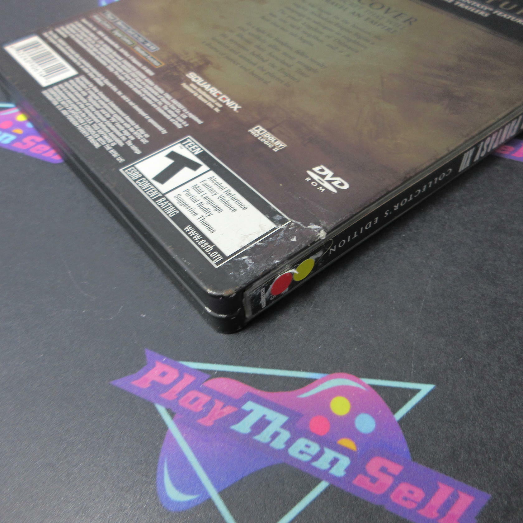 Final Fantasy XII Collector's Ed PS2 PlayStation 2 + Reg Card CIB - Very Good