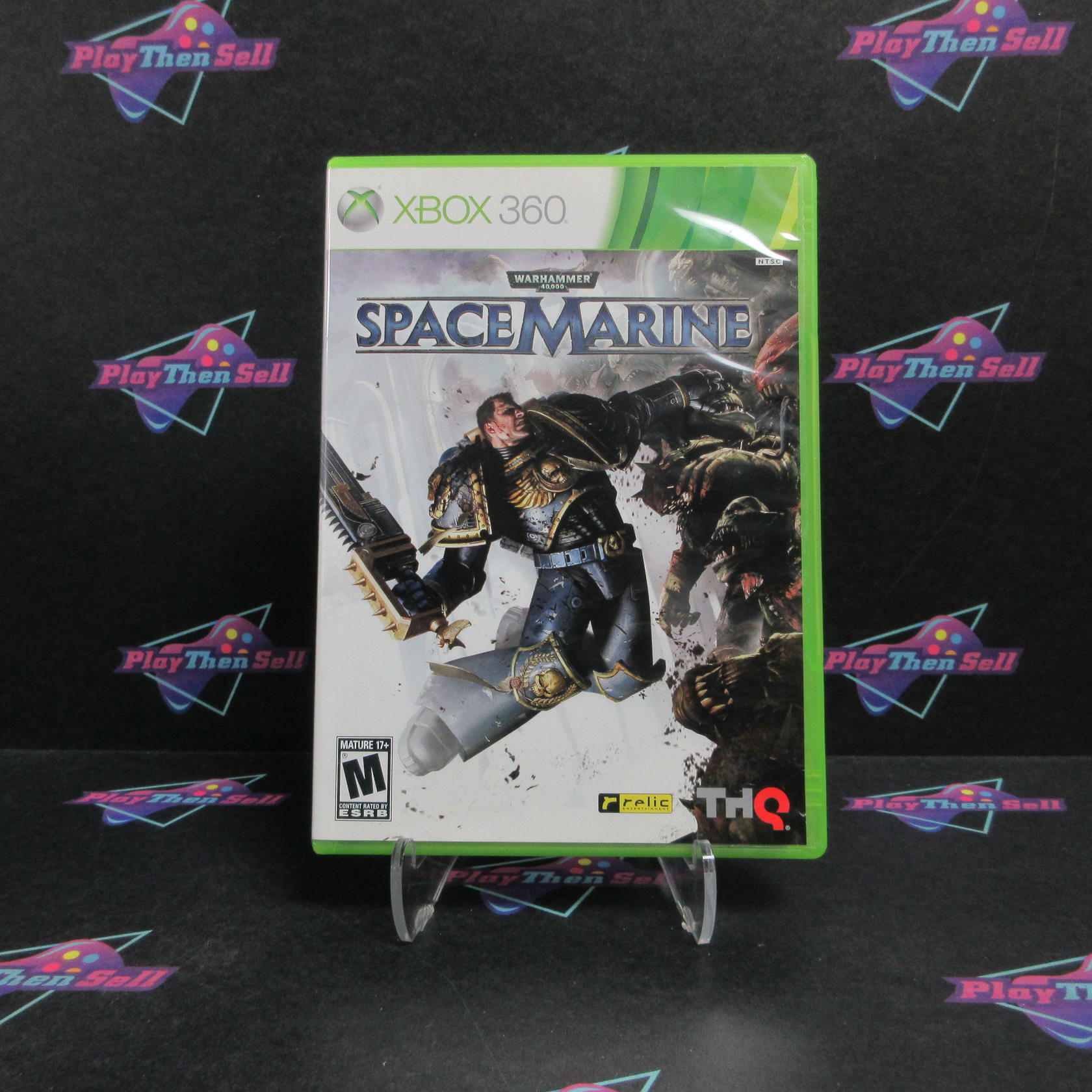 Warhammer 40,000 Space Marine Xbox 360 Complete - Very Good