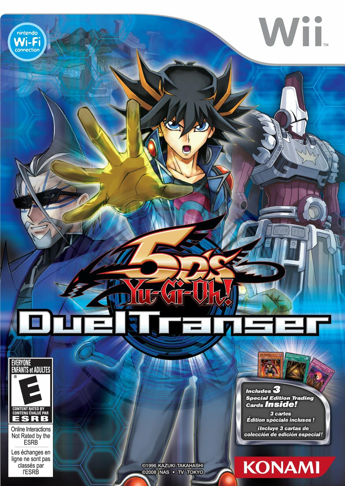 Yu-Gi-Oh! 5D's Duel Transer Nintendo Wii Complete - Very Good