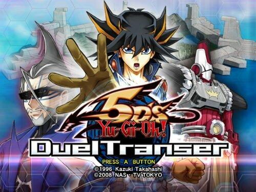 Yu-Gi-Oh! 5D's Duel Transer Nintendo Wii Complete - Very Good