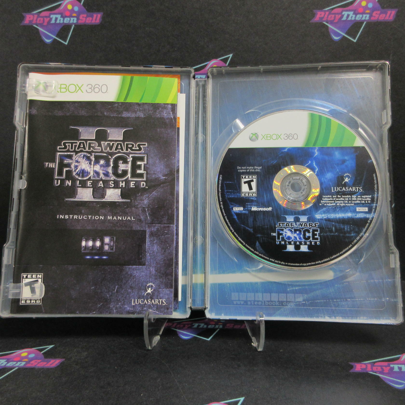 Star Wars The Force Unleashed II Collector's Ed Xbox 360 Complete - Excellent