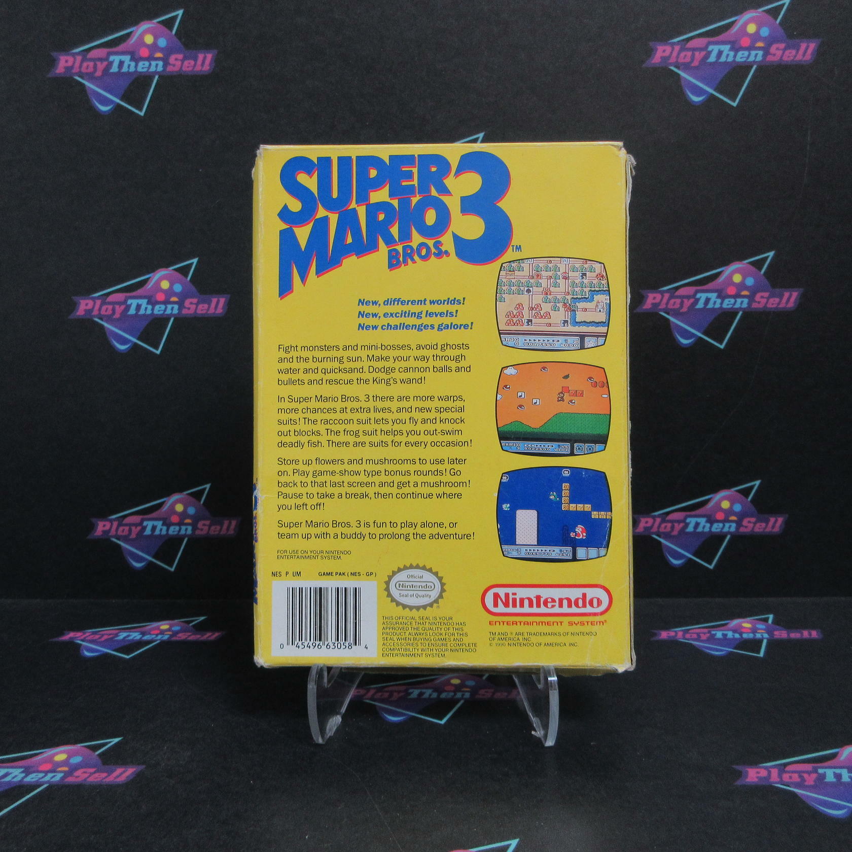 Super Mario Bros 3 Nintendo NES Boxed - Very Good