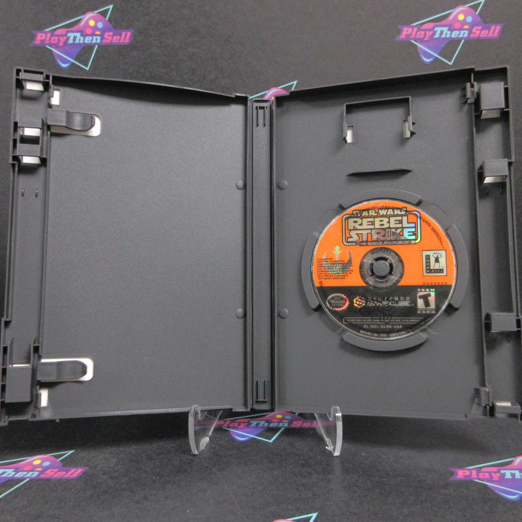 Star Wars Rogue Squadron III Rebel Strike Nintendo GameCube + Reg - Very Good