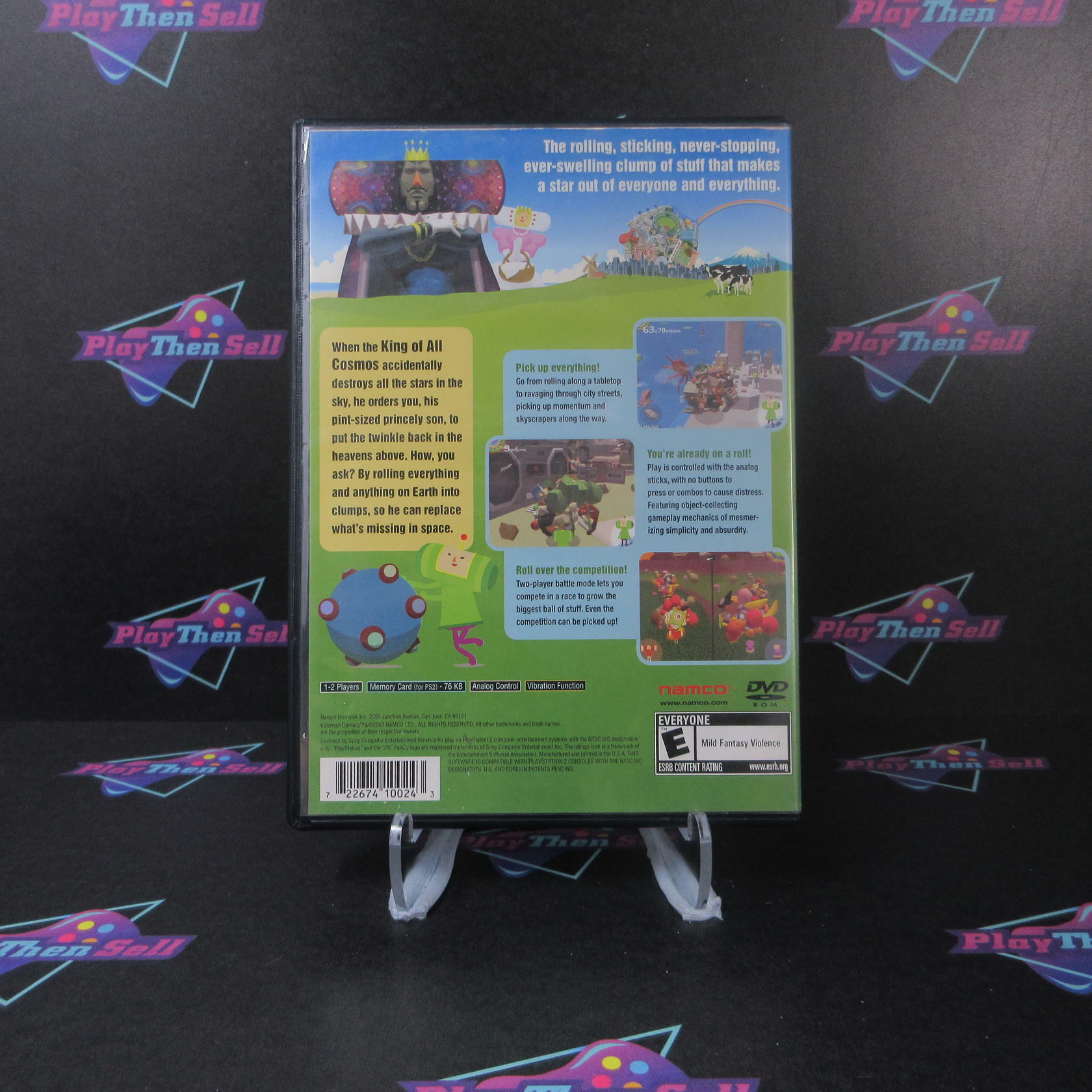 Katamari Damacy PS2 PlayStation 2 Complete - Very Good