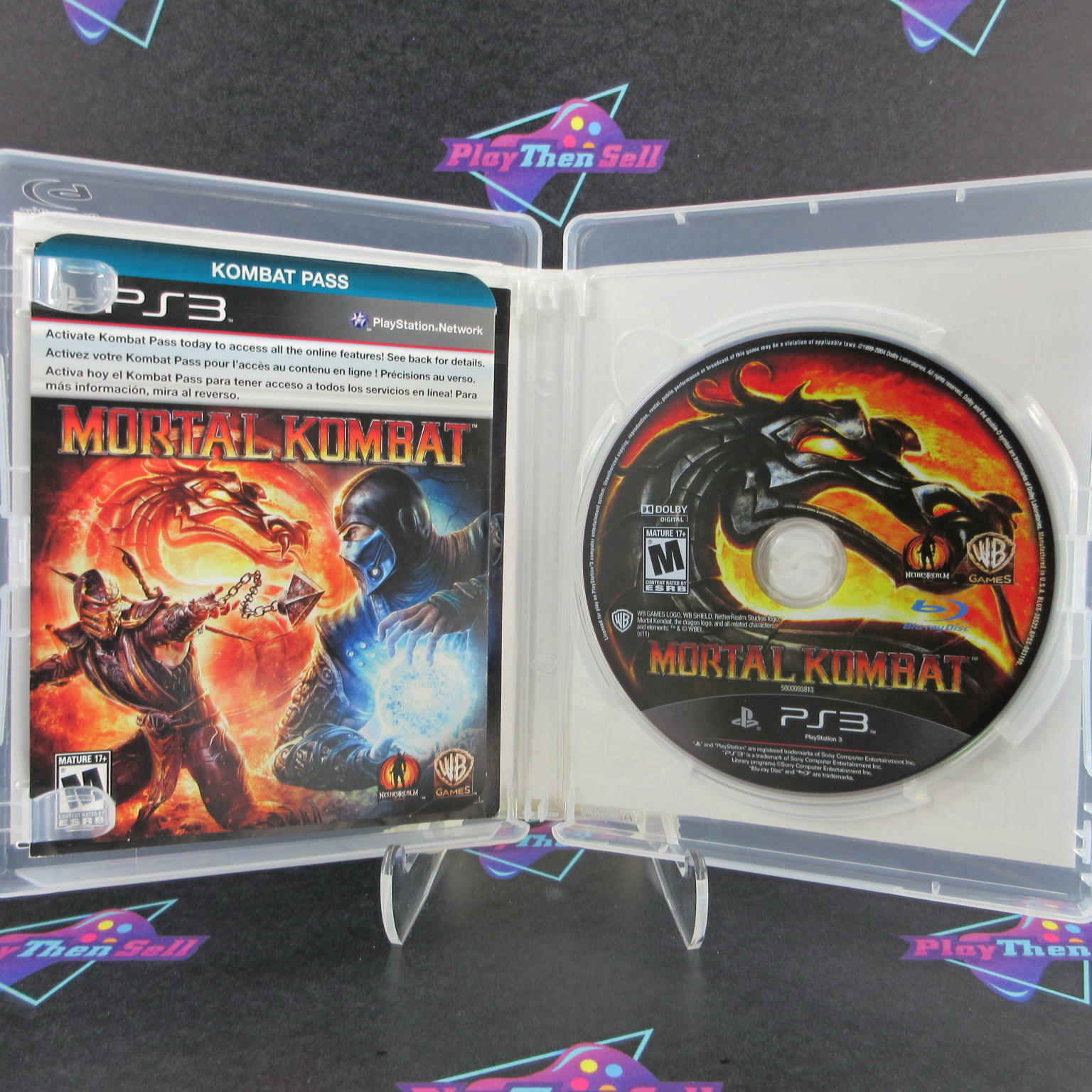 Mortal Kombat PS3 PlayStation 3 + Kombat Pass Complete - Very Good