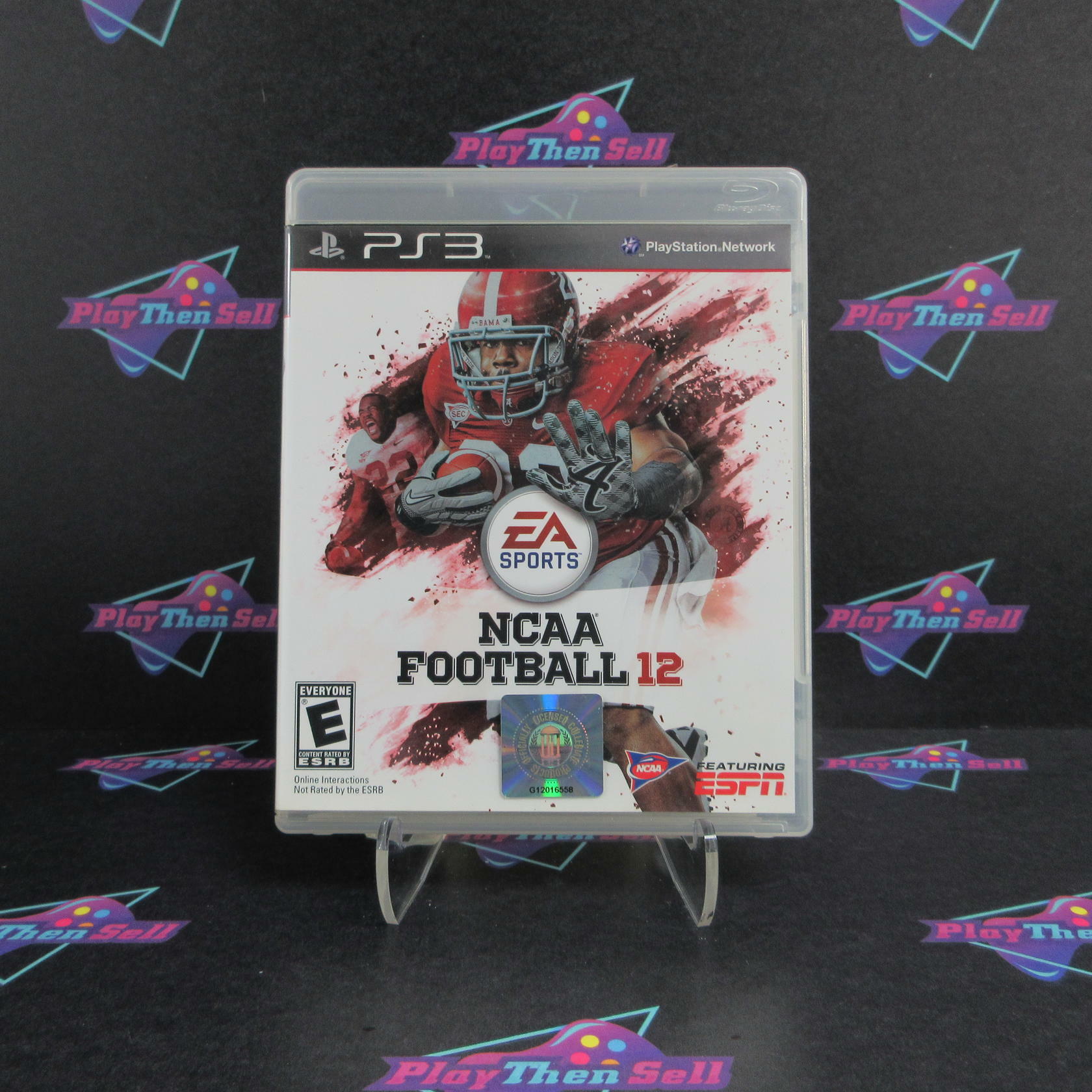 NCAA Football 12 PS3 PlayStation 3 Complete - Very Good