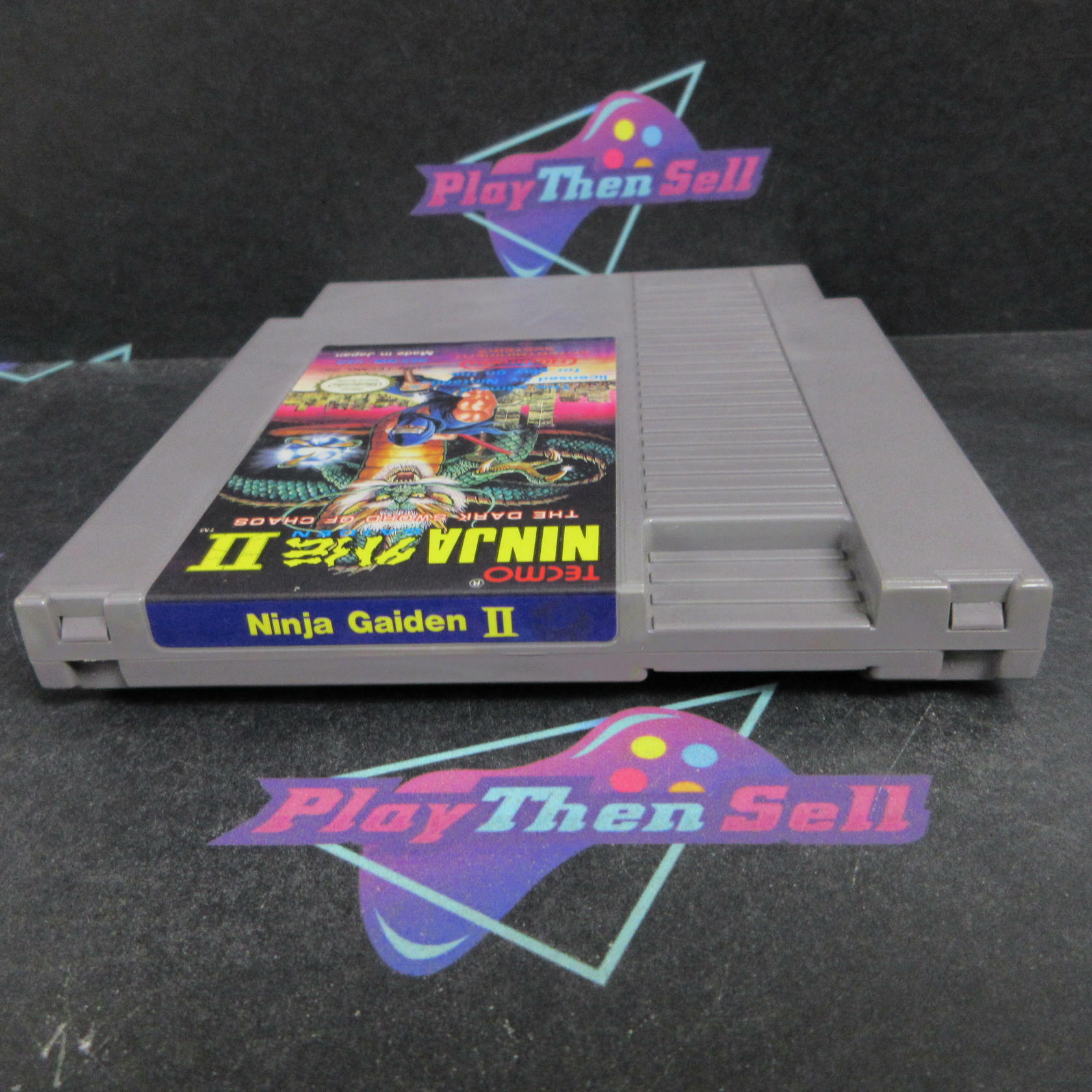 Ninja Gaiden II The Dark Sword of Chaos Nintendo NES Cart + Manual - Very Good