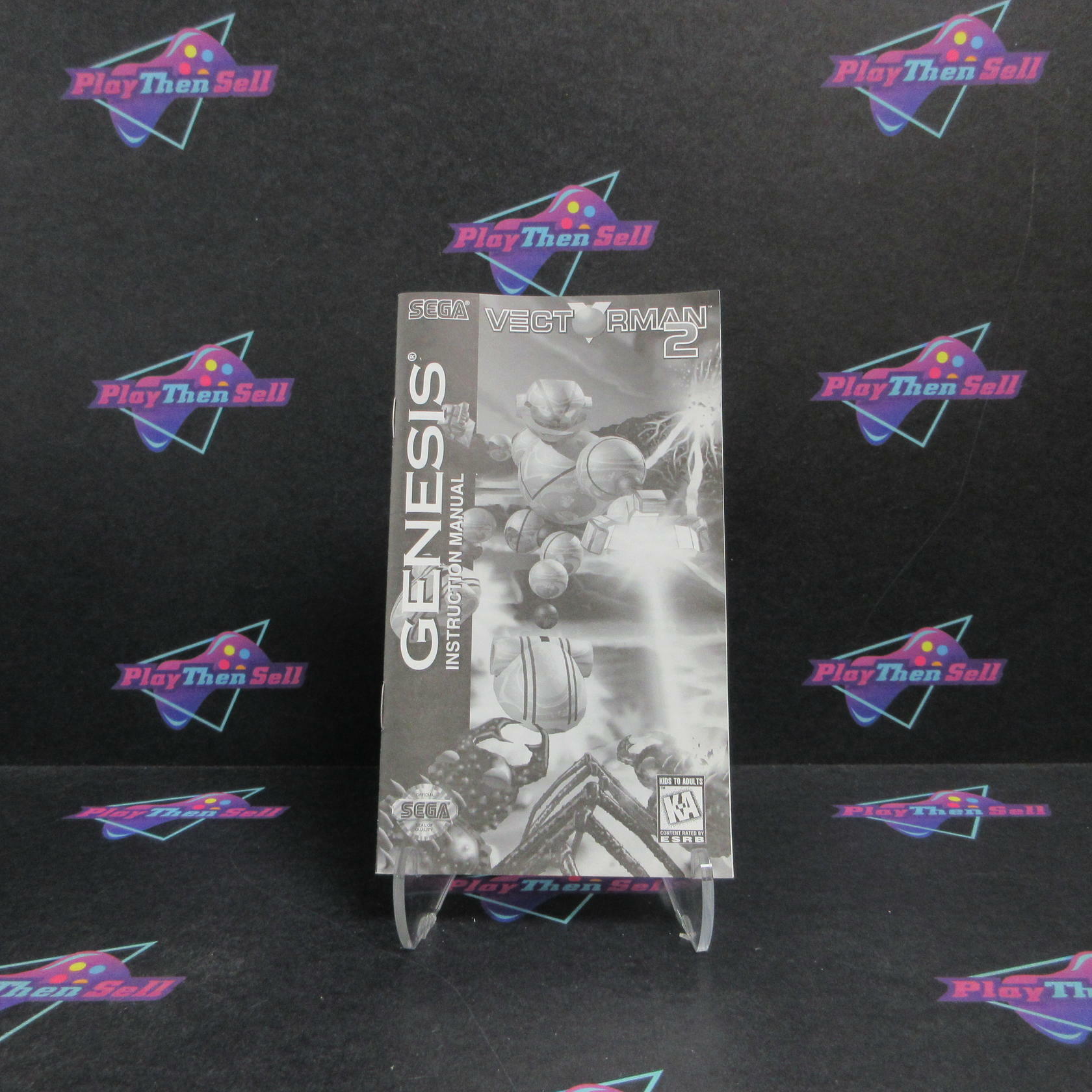 Vectorman 2 Sega Genesis Boxed + Reg Card Complete - Very Good