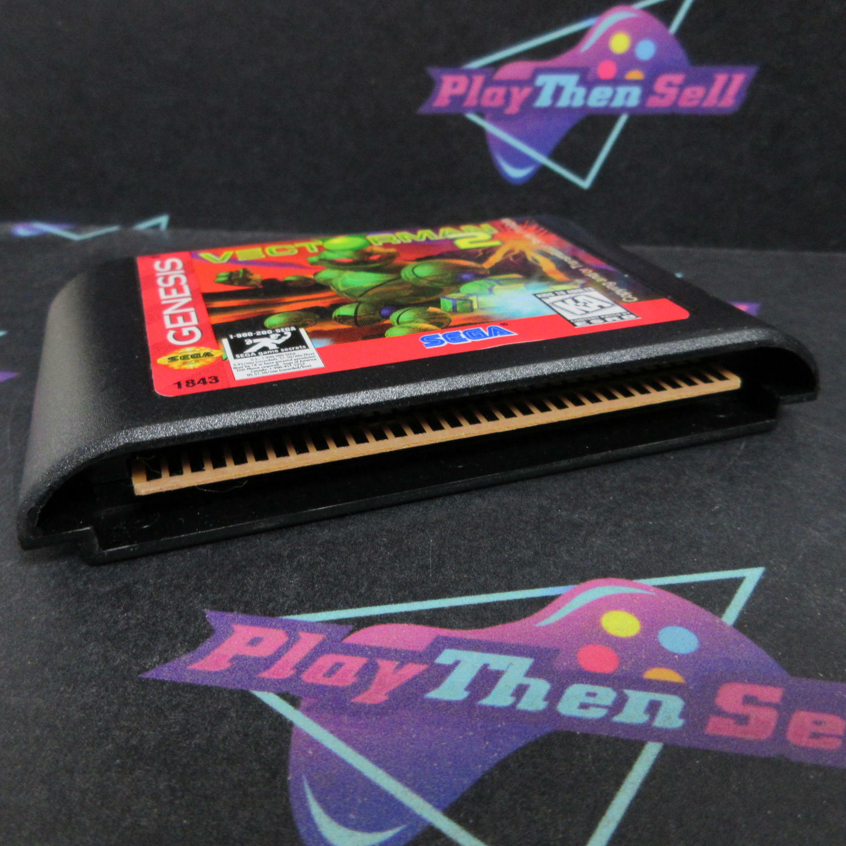 Vectorman 2 Sega Genesis Boxed + Reg Card Complete - Very Good