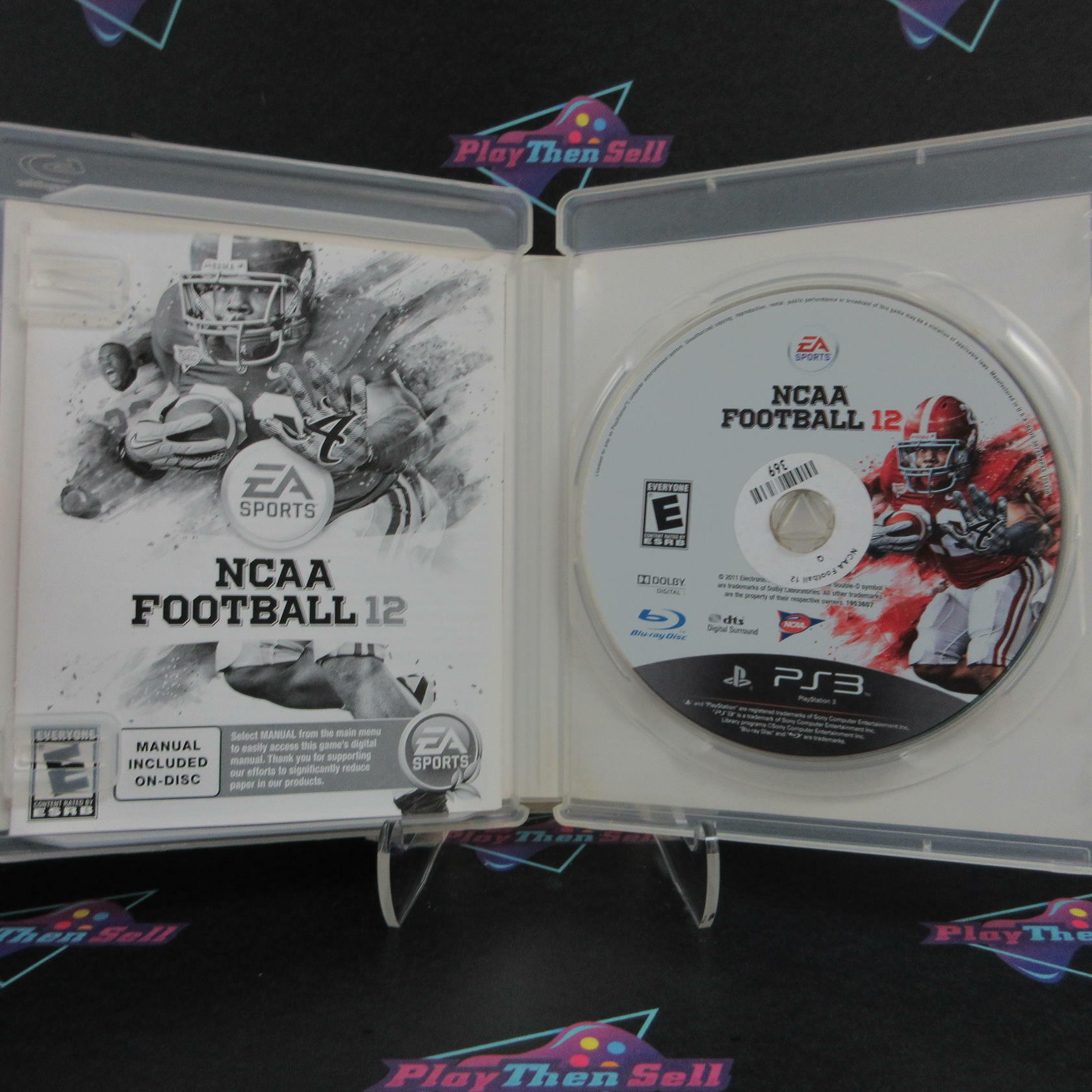 NCAA Football 12 PS3 PlayStation 3 Complete - Very Good