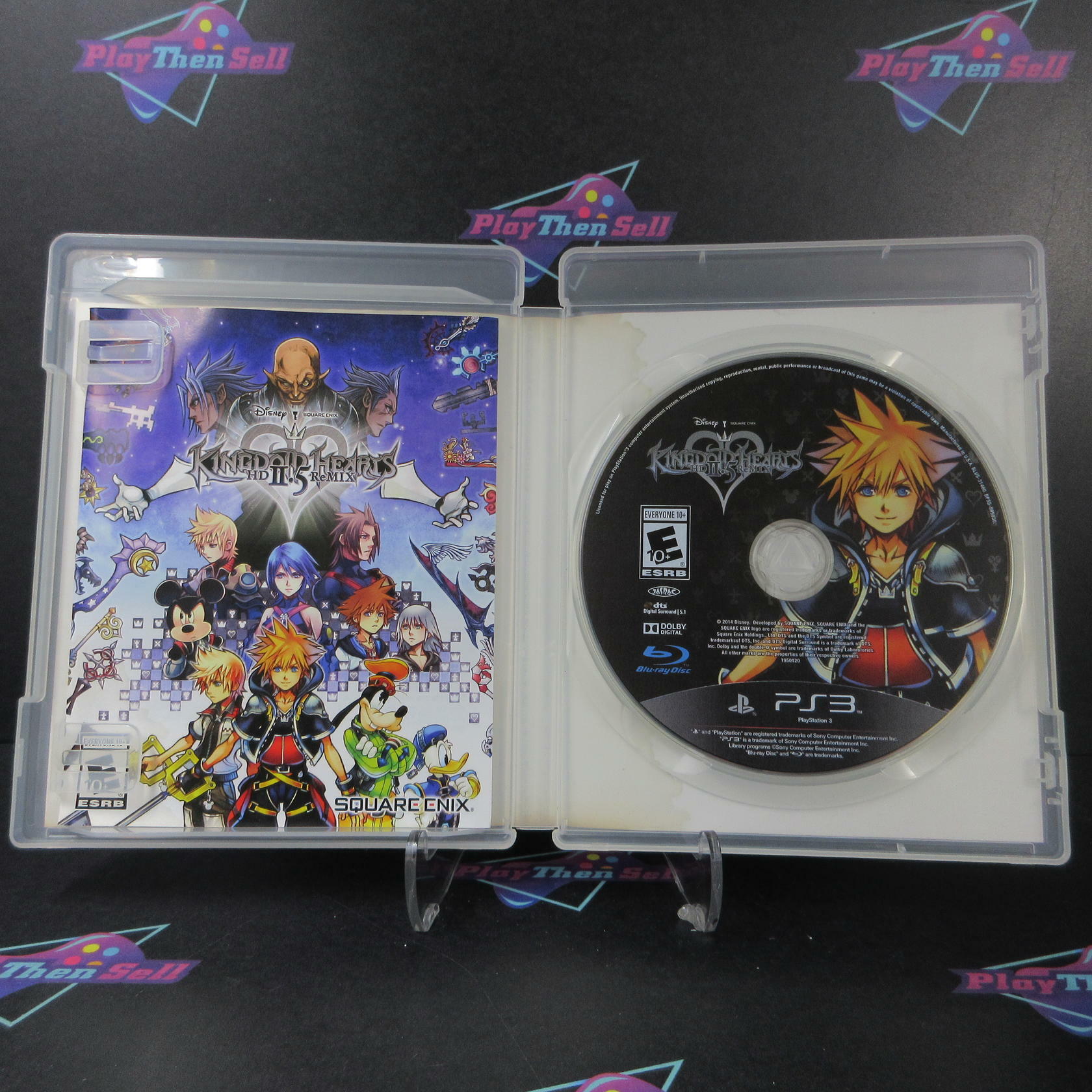 Kingdom Hearts HD 2.5 ReMIX PS3 PlayStation 3 Complete - Very Good